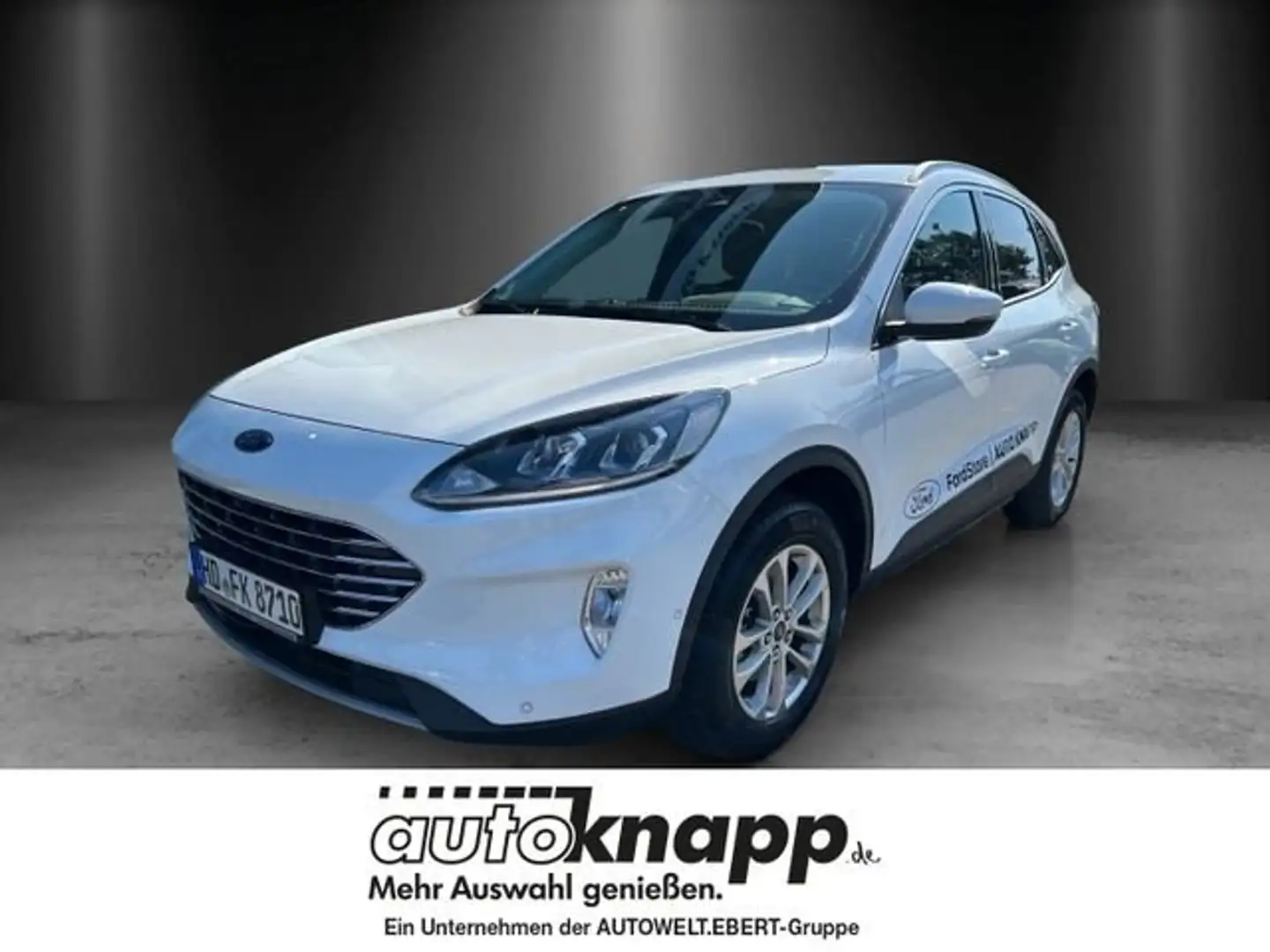 Ford Kuga Titanium FHEV GJR Winter Pa NAVI PDC Kamera Weiß - 1