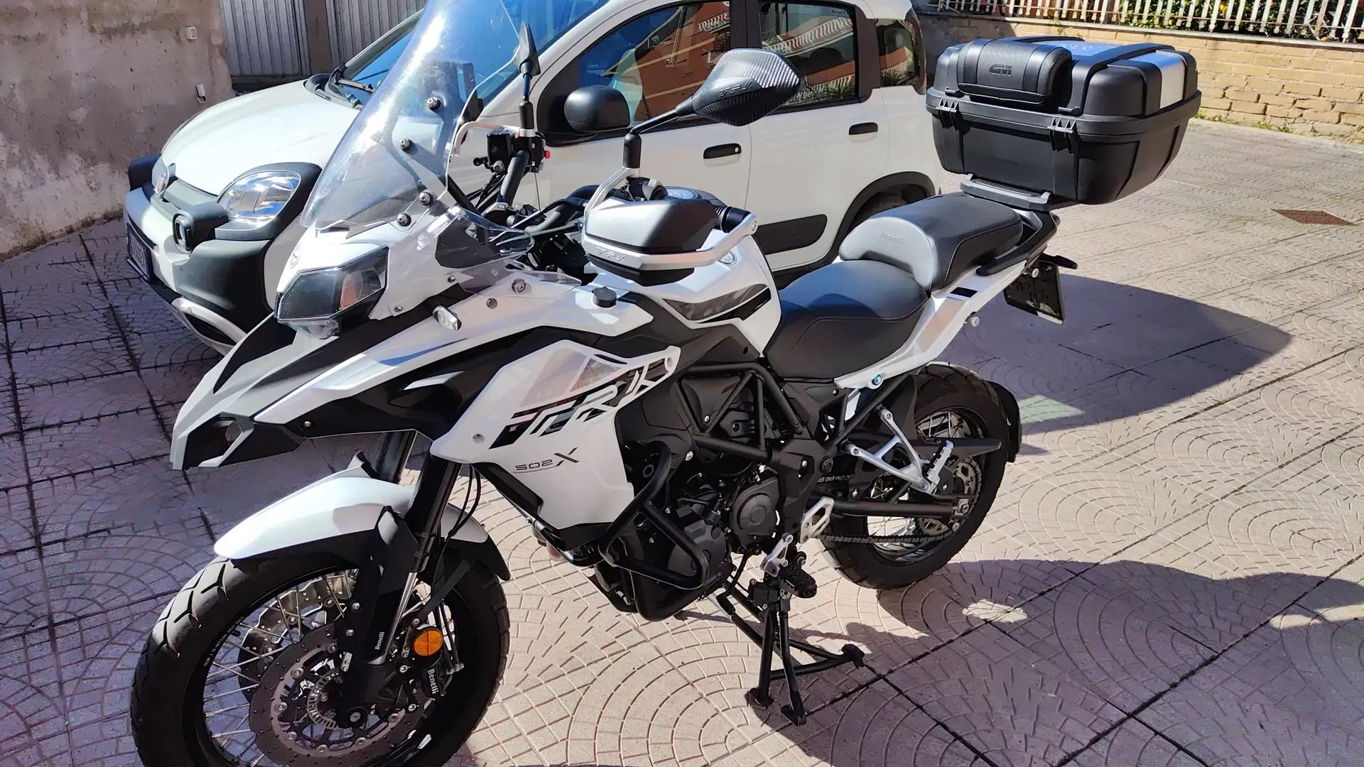 Benelli TRK 502 X Blanc - 1