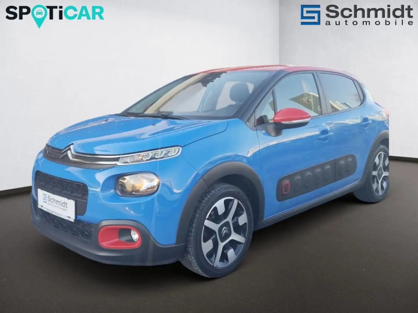 Citroen C3 PureTech 82 5-Gang-Manuell Feel Blau - 1