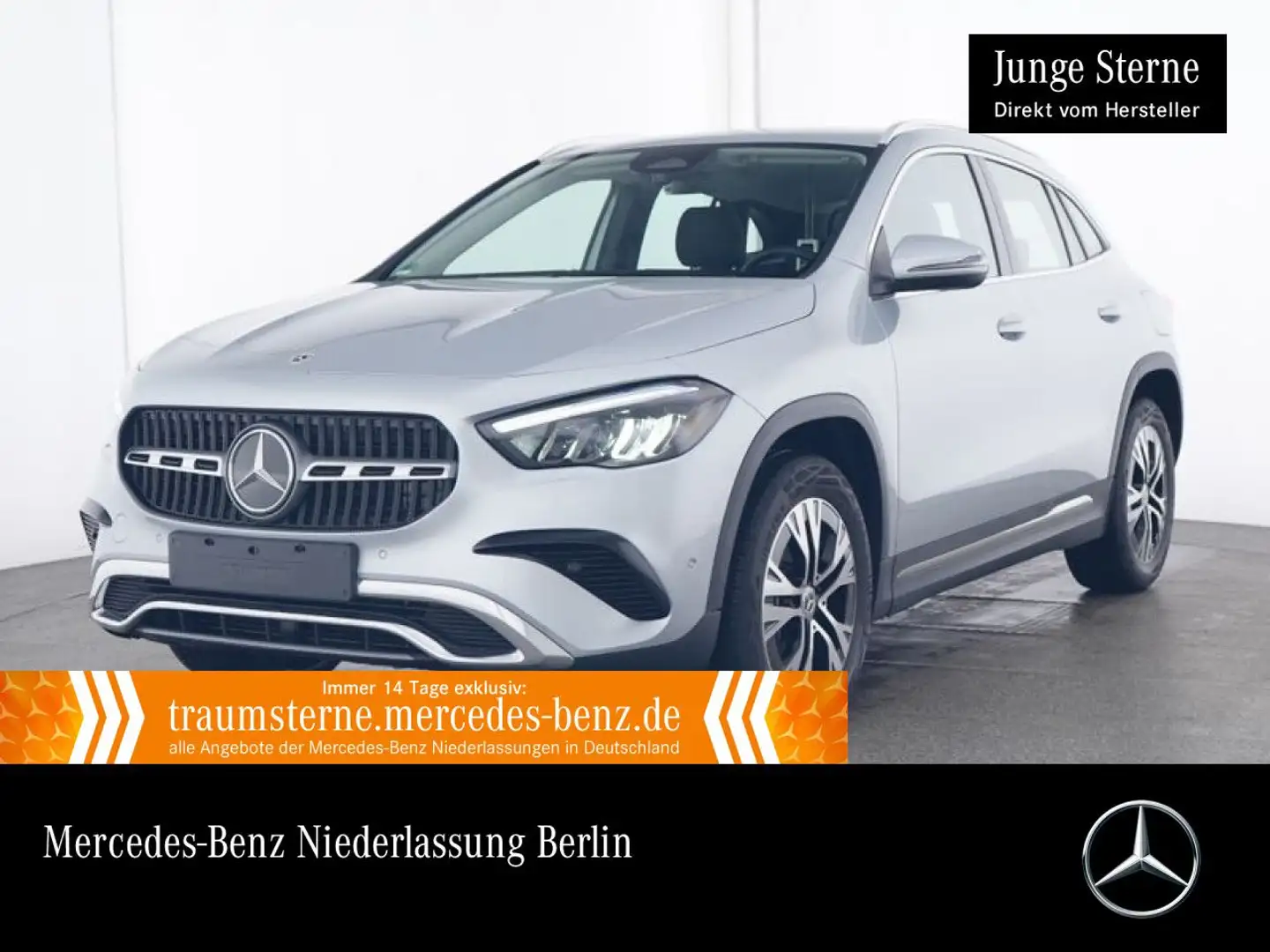 Mercedes-Benz GLA 250 e PROGRESSIVE+AHK+LED+KAMERA+8G Silber - 1