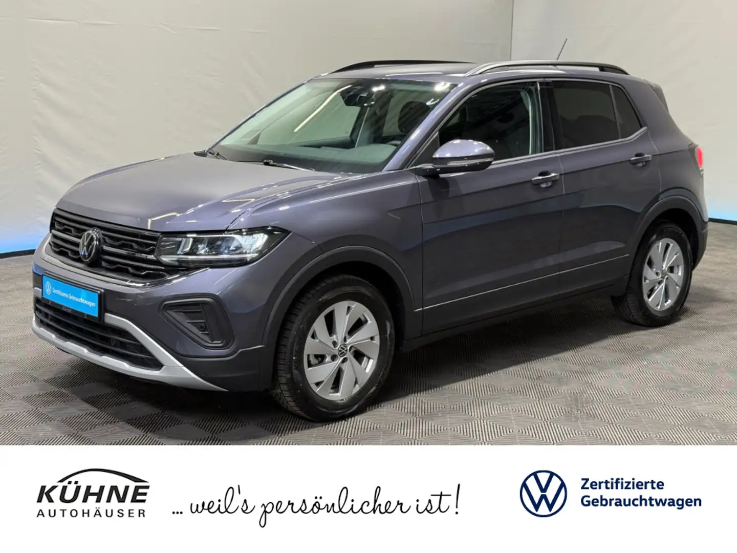 Volkswagen T-Cross Life 1.0 TSI | LED DAB PDC APP-CONNECT Grau - 1