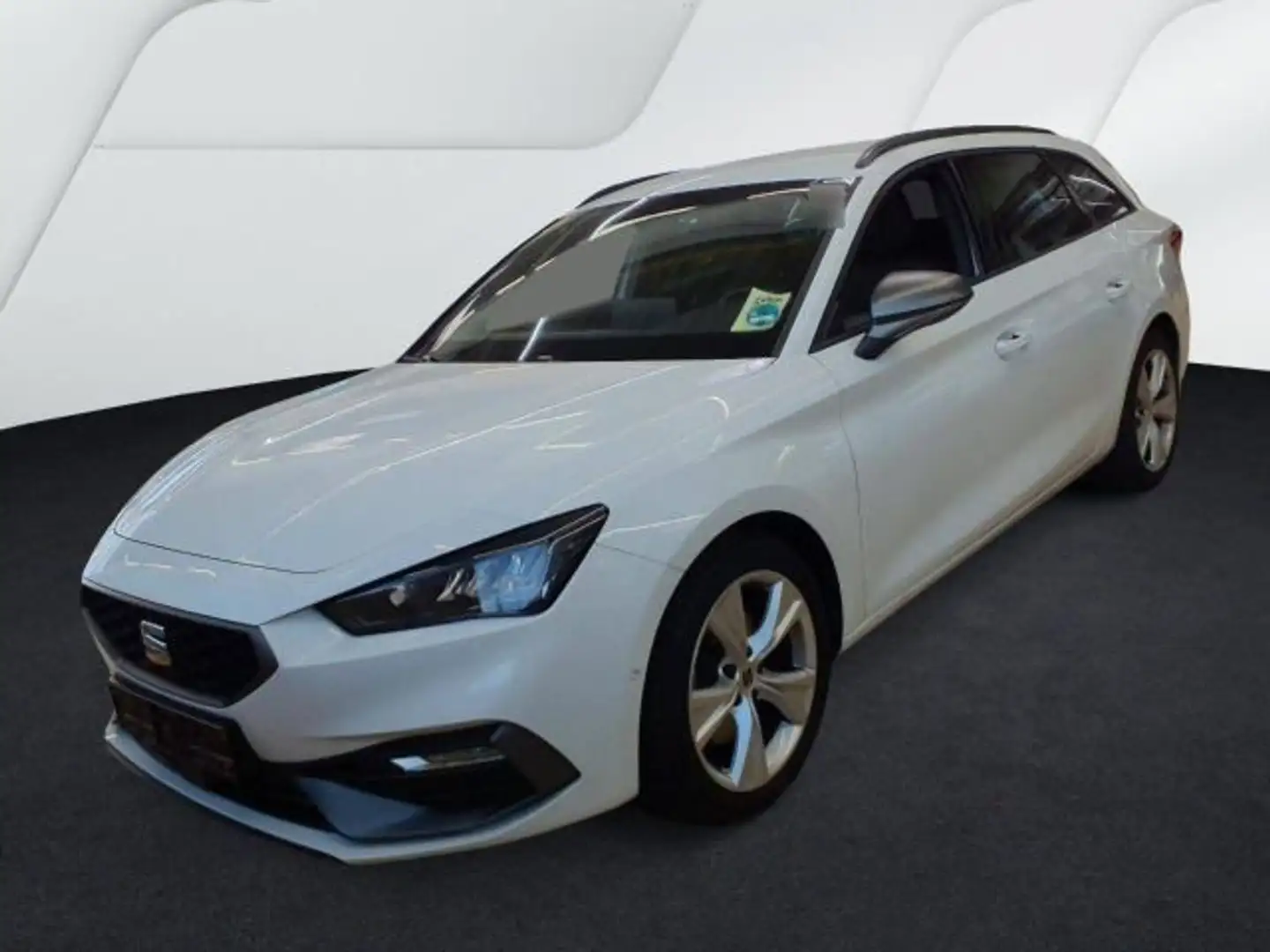 SEAT Leon Sportstourer 2.0 TDI DSG FR AHK SIDE-ASSIST Weiß - 2