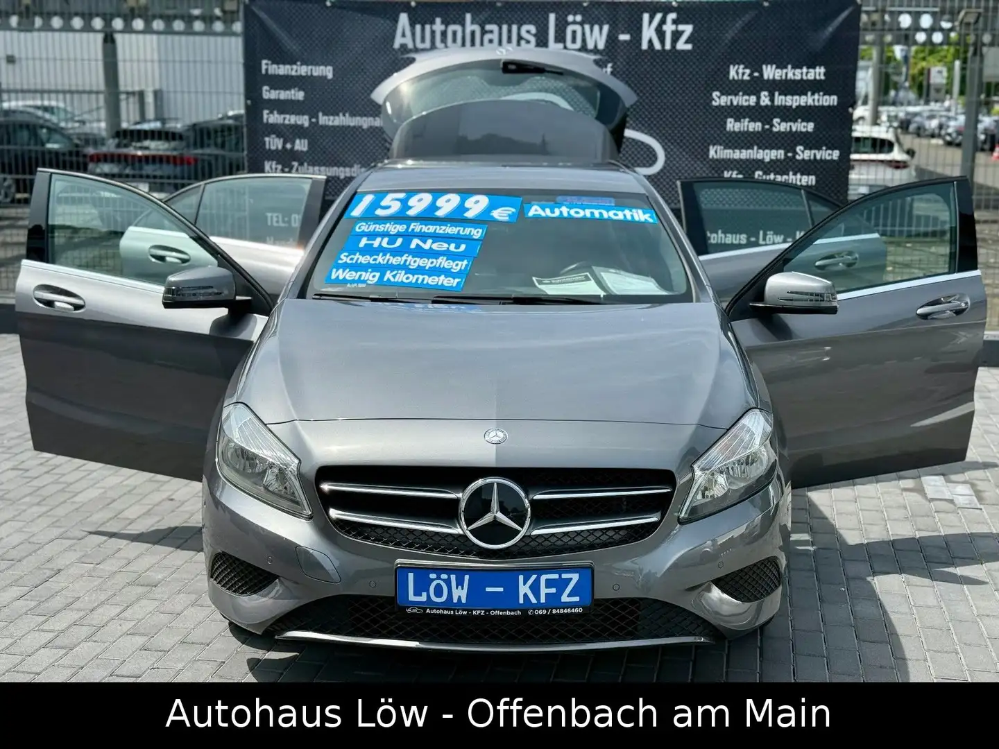 Mercedes-Benz A 180 BlueEfficiency AUTOMATIK TÜV NEU SCHECKHEF Grau - 1