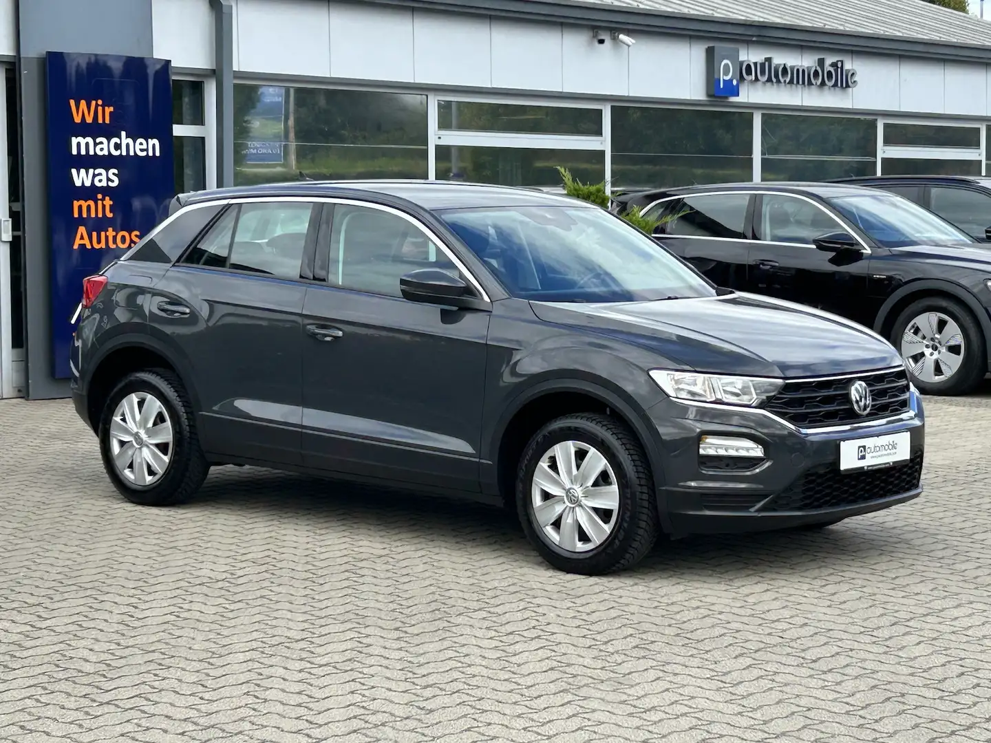 Volkswagen T-Roc 1.0 TSI *PDC*KLIMA*NAVI* Grau - 2