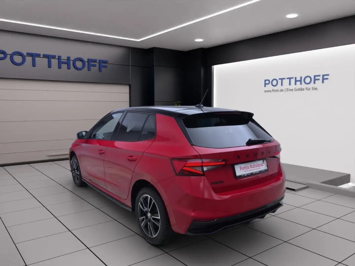 Skoda Fabia 1.0 TSI MONTE CARLO NAVI KLIMA PDC SITZHZG Rot - 2