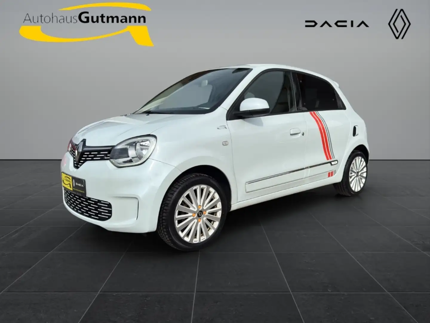 Renault Twingo Vibes Electric Navi Klimaautom PDC DAB SHZ Temp Te Weiß - 1