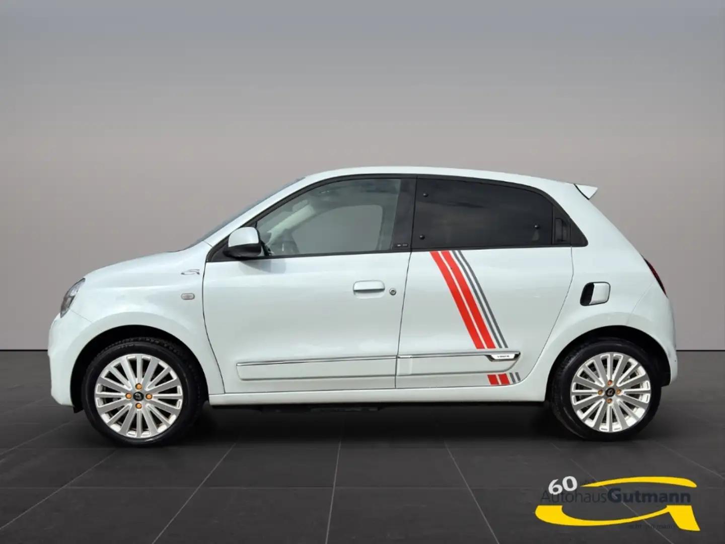 Renault Twingo Vibes Electric Navi Klimaautom PDC DAB SHZ Temp Te Weiß - 2