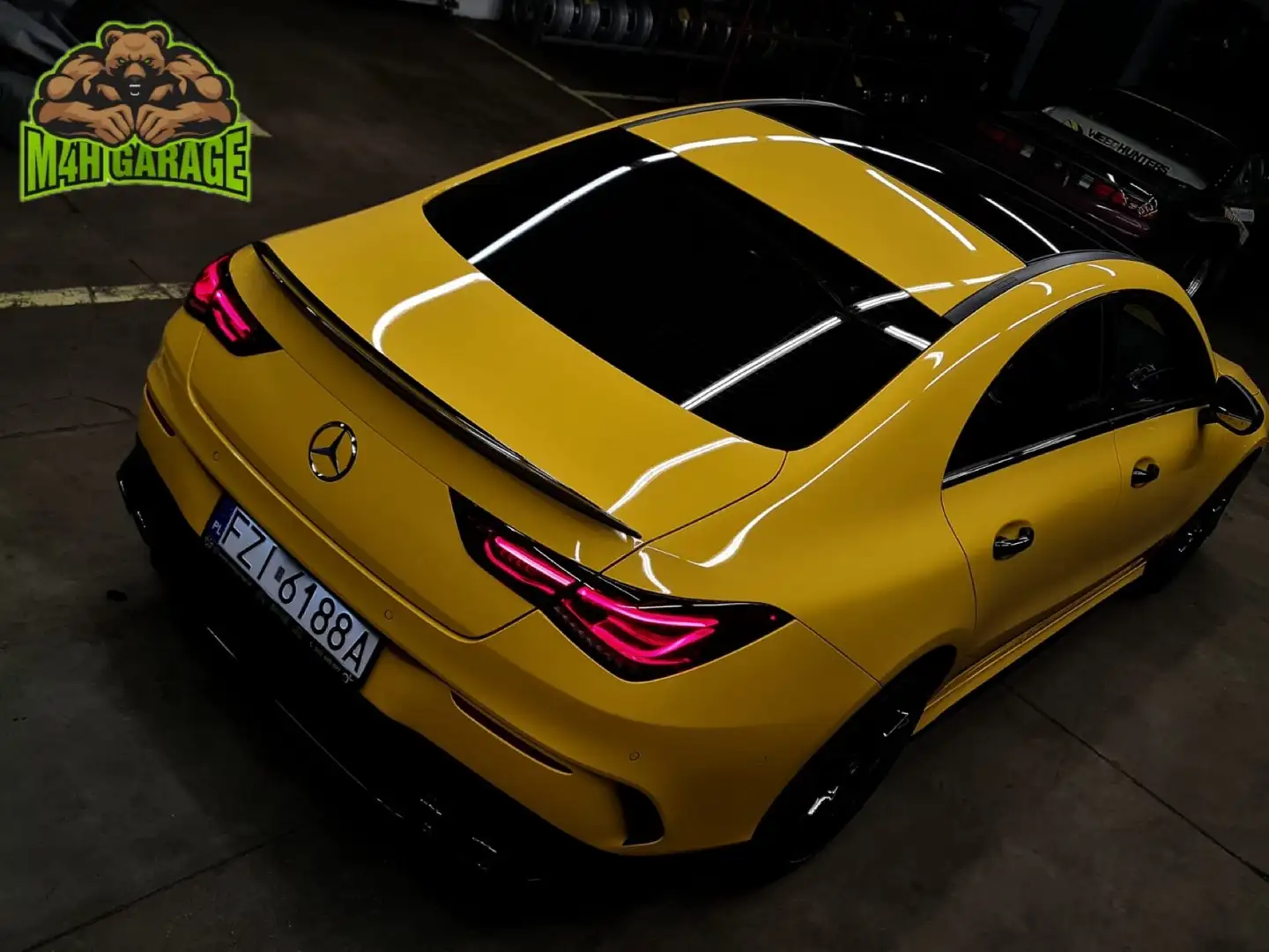 Mercedes-Benz CLA 35 AMG Coupe Race Edition 4matic auto Żółty - 2