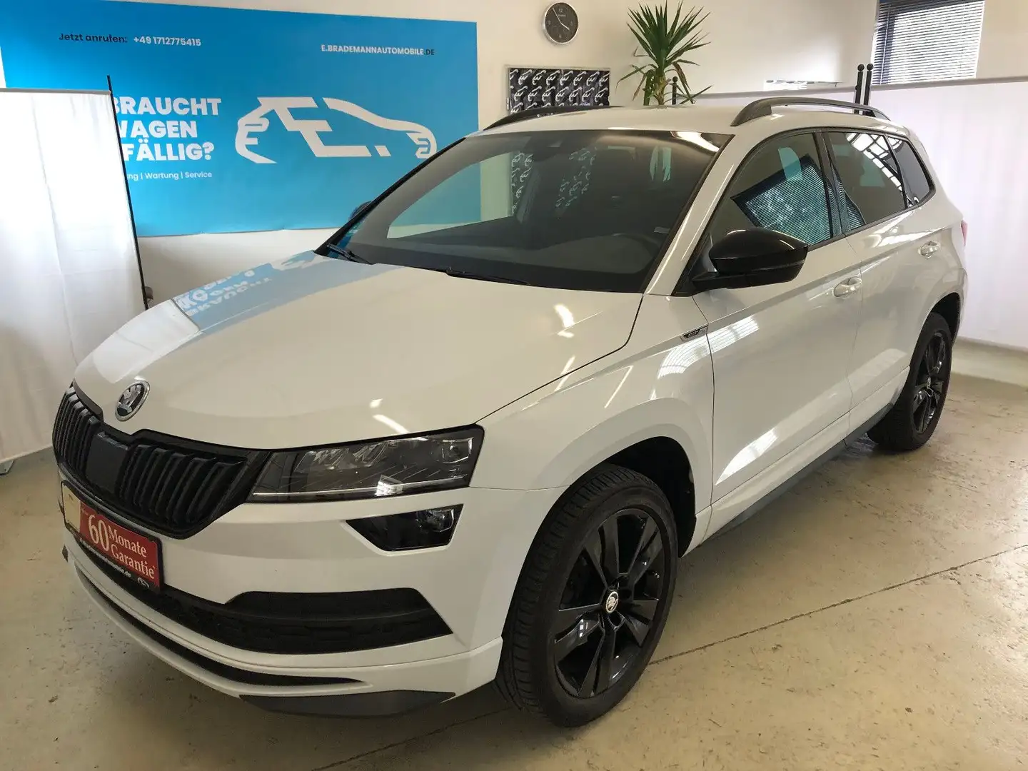 Skoda Karoq Ambition "Sportline" Blanc - 1