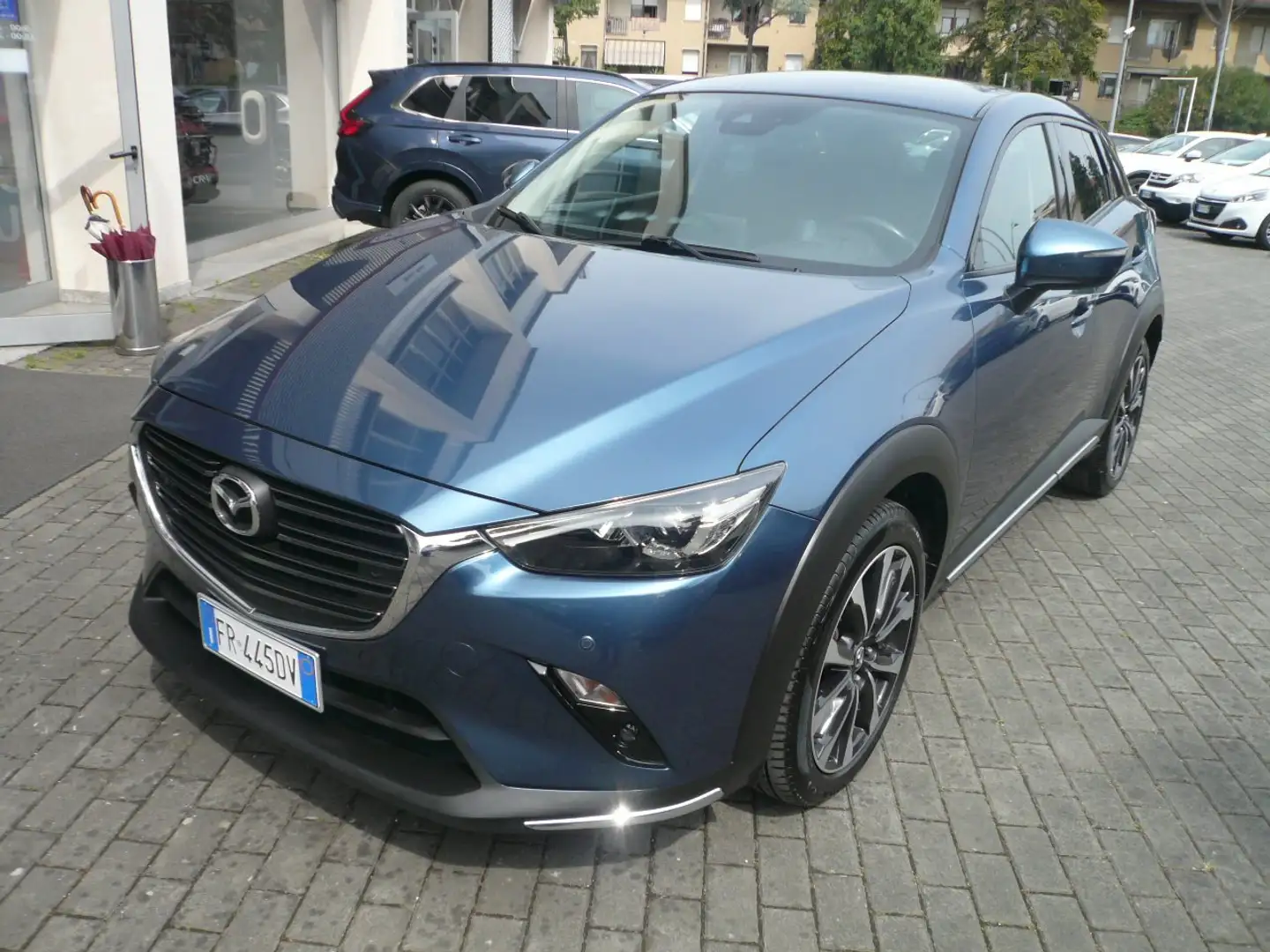 Mazda CX-3 CX-3 1.8 Exceed navi 2wd 115cv my18 NEOPATENTATI Bleu - 2