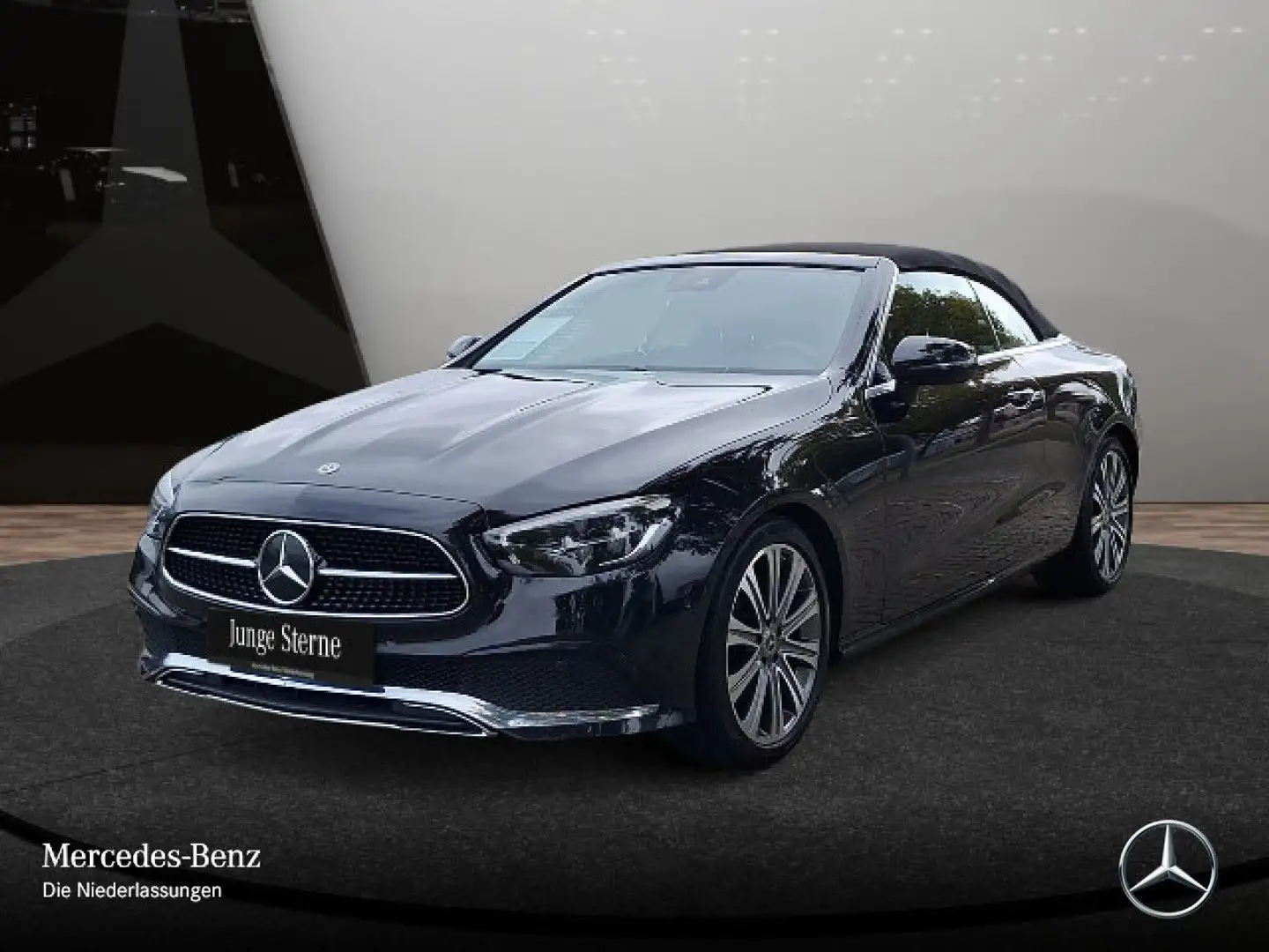 Mercedes-Benz E 200 Cabrio AVANTG+LED+BURMESTER+KAMERA+19"+TOTW Noir - 2