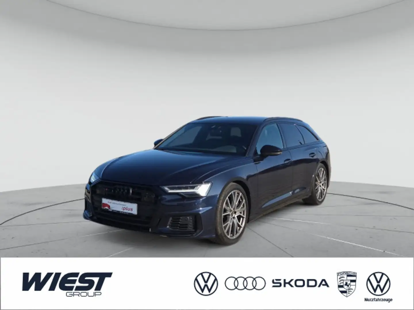 Audi S6 3.0 TDI qu. tiptr., AHK/ACC/2xPDC/MATRI Blau - 1