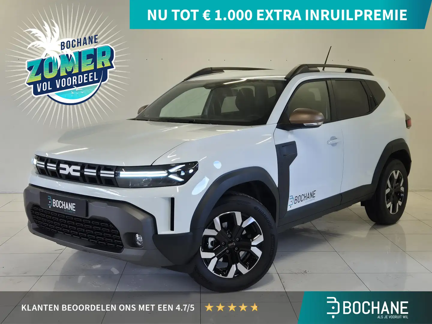 Dacia Duster 1.6 Hybrid 140 Extreme | Apple CarPlay / Android A Wit - 1