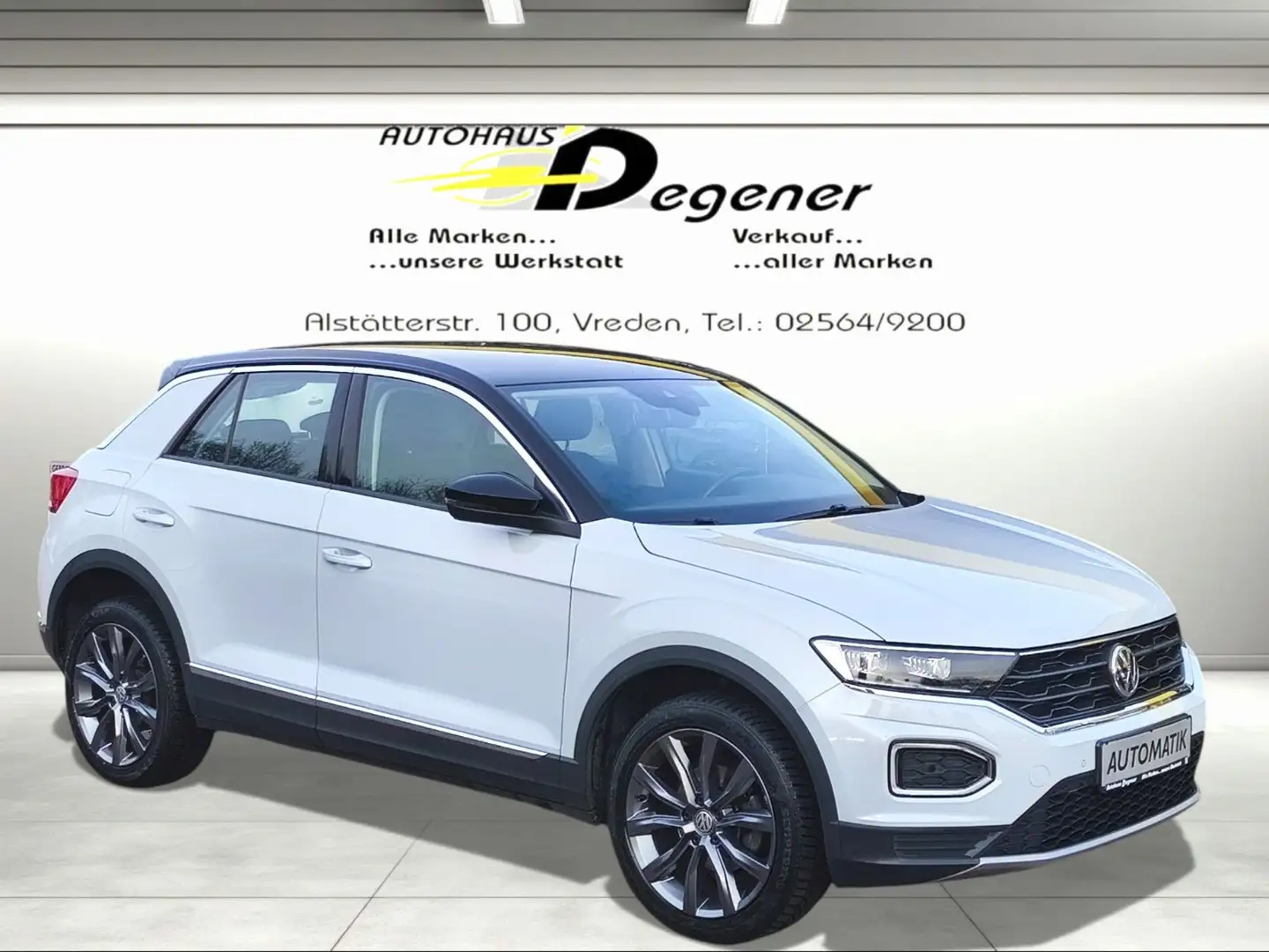Volkswagen T-Roc / DSG / LED / ACC / wenig KM Weiß - 1