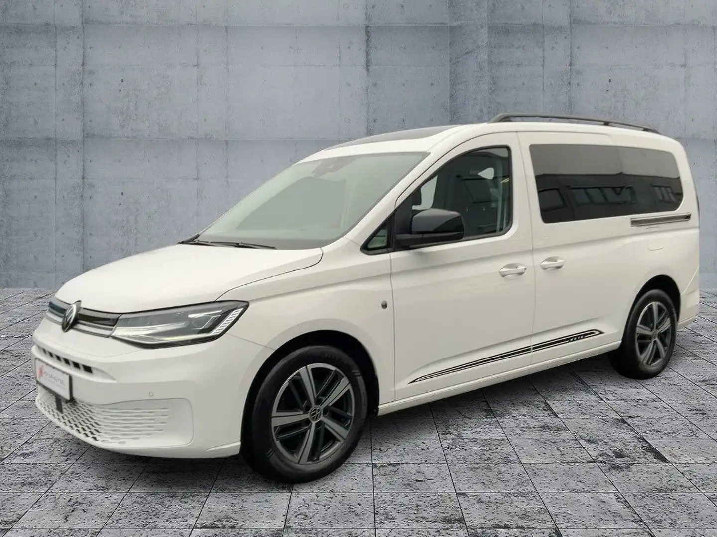 Volkswagen Caddy 1.5 TSI LIFE LED+PDC+GRA+AHK+7-SITZER Weiß - 2