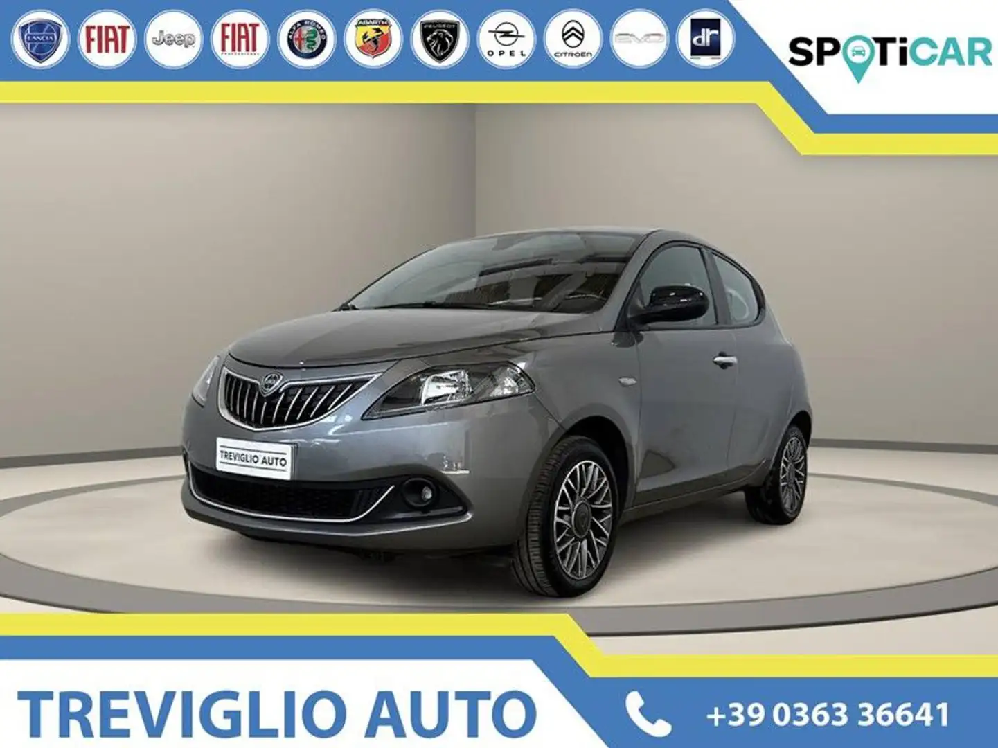 Lancia Ypsilon 1.0 FireFly 5 porte S&S Hybrid Gold Plus Сірий - 1