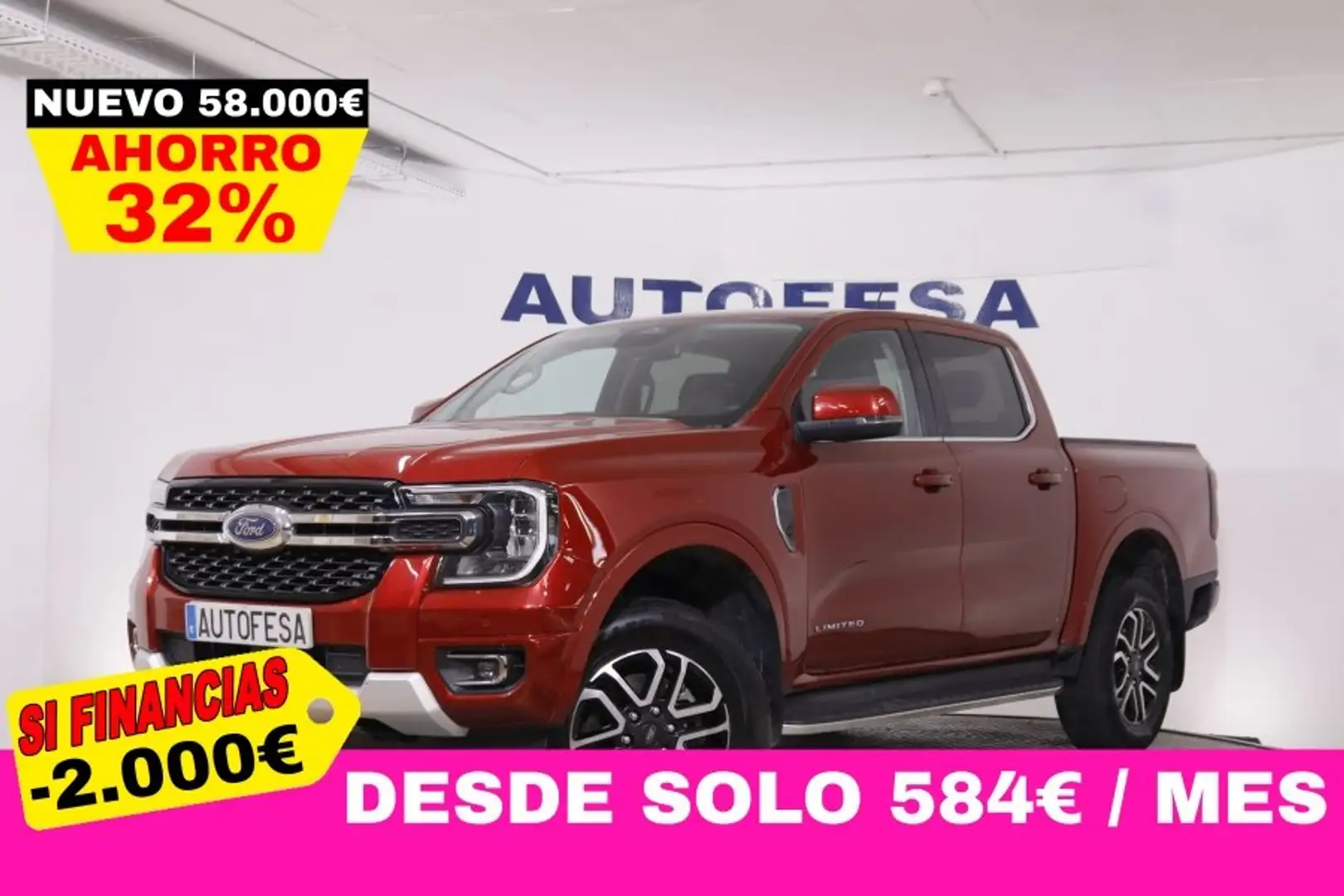 Ford Ranger 2.0 ECOBLUE LIMITED 4X4 AUTO 170CV 4P VENTA - 1