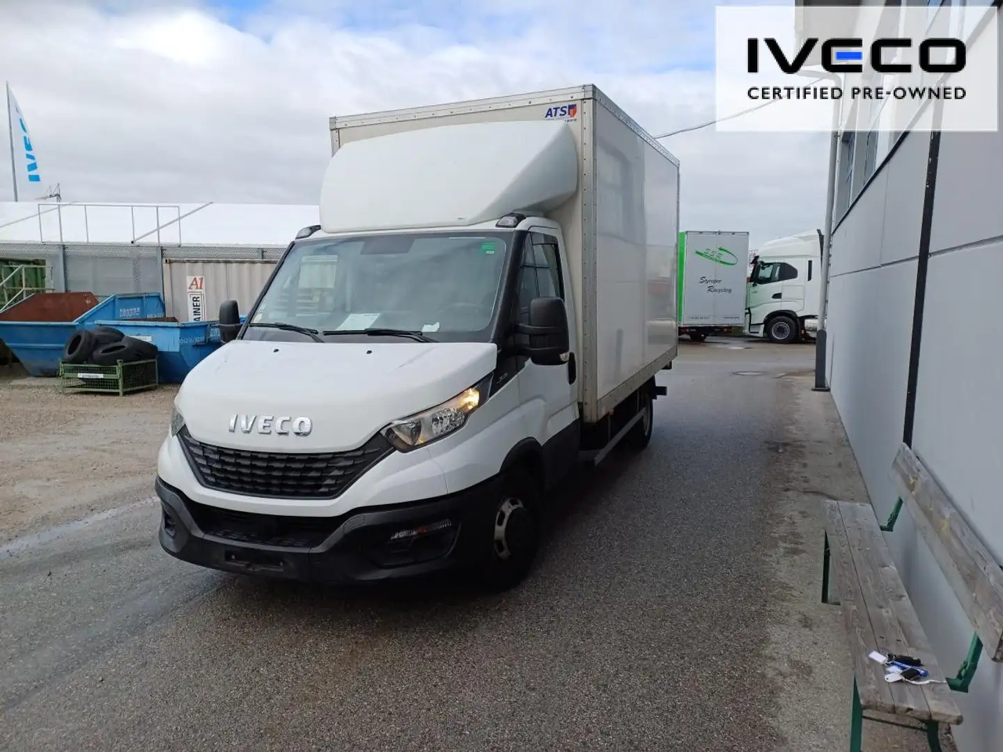 Iveco Daily 35C16H Euro6 Klima ZV Weiß - 1