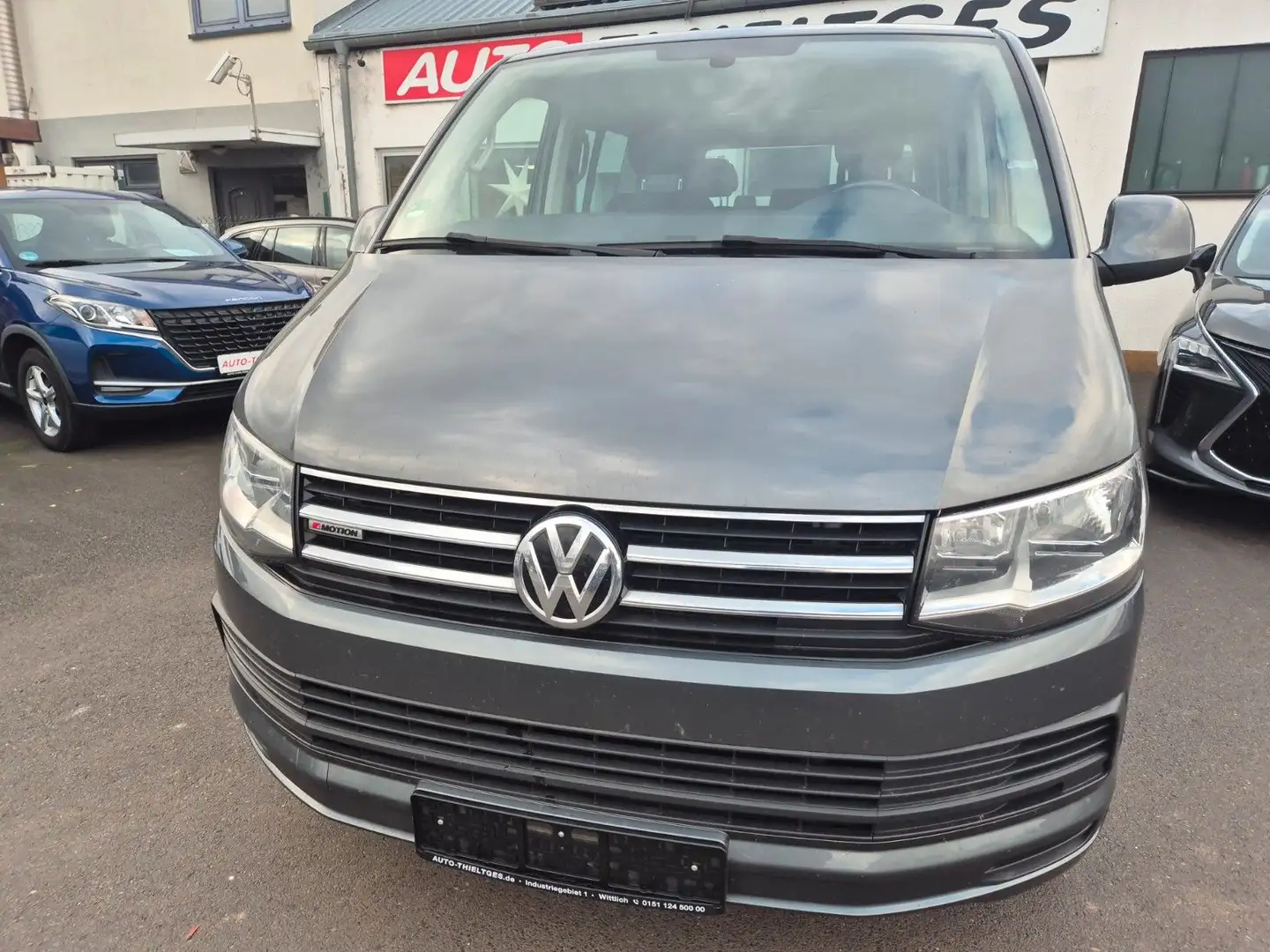 Volkswagen T6 Multivan 4 Motion,2 Schiebetüren ! Standh., Grau - 2