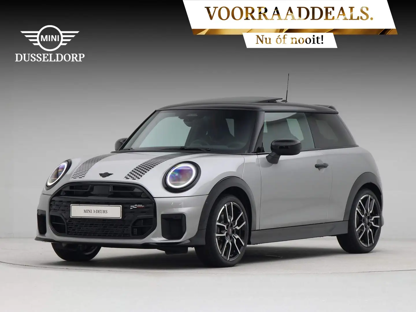 MINI Cooper C John Cooper Works Pakket M PRIVATE LEASE EUR 595,- Grigio - 1