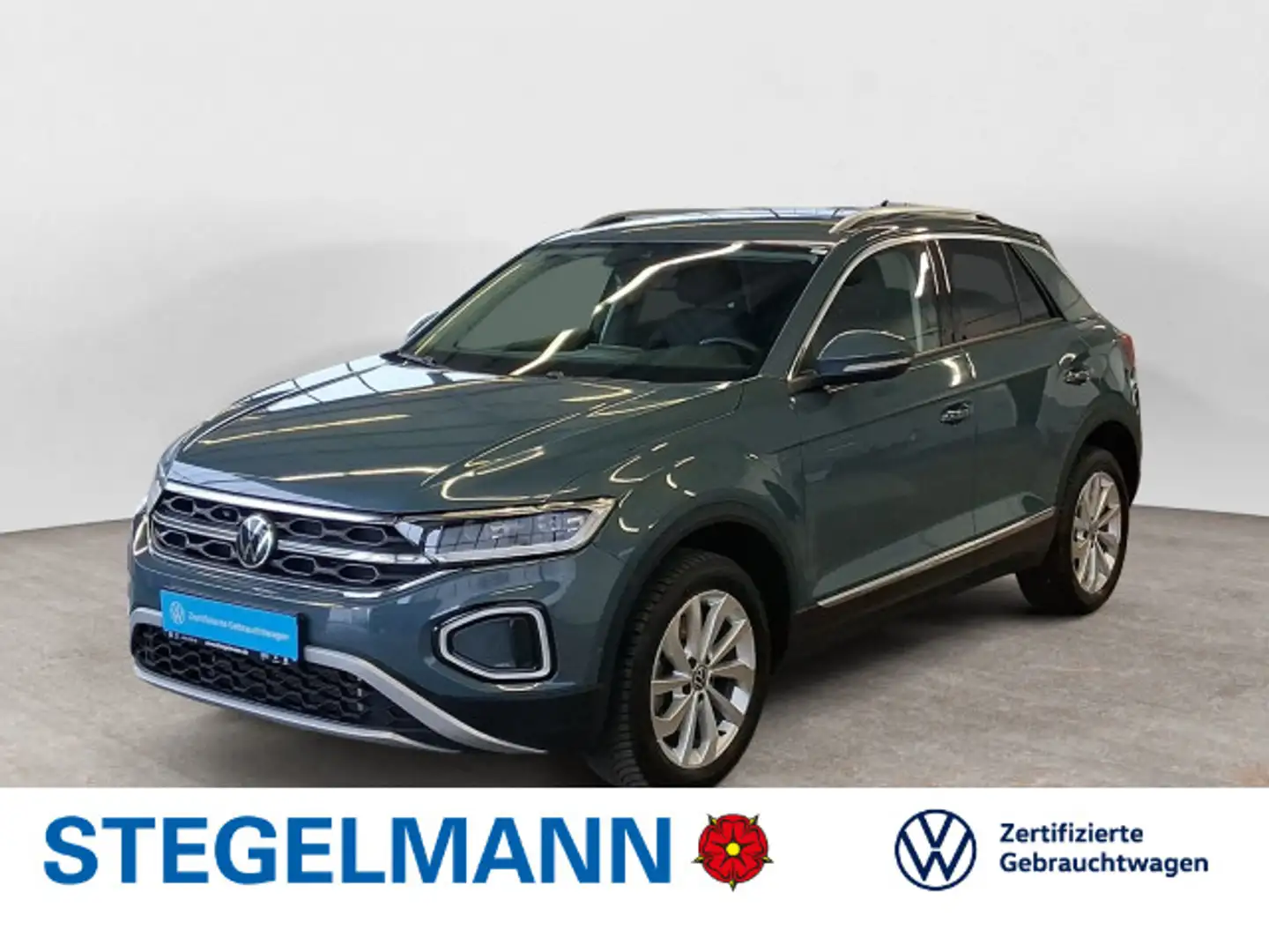 Volkswagen T-Roc 2.0 TDI DSG Style *LED*Standhzg*Navi*+3J. Bleu - 1
