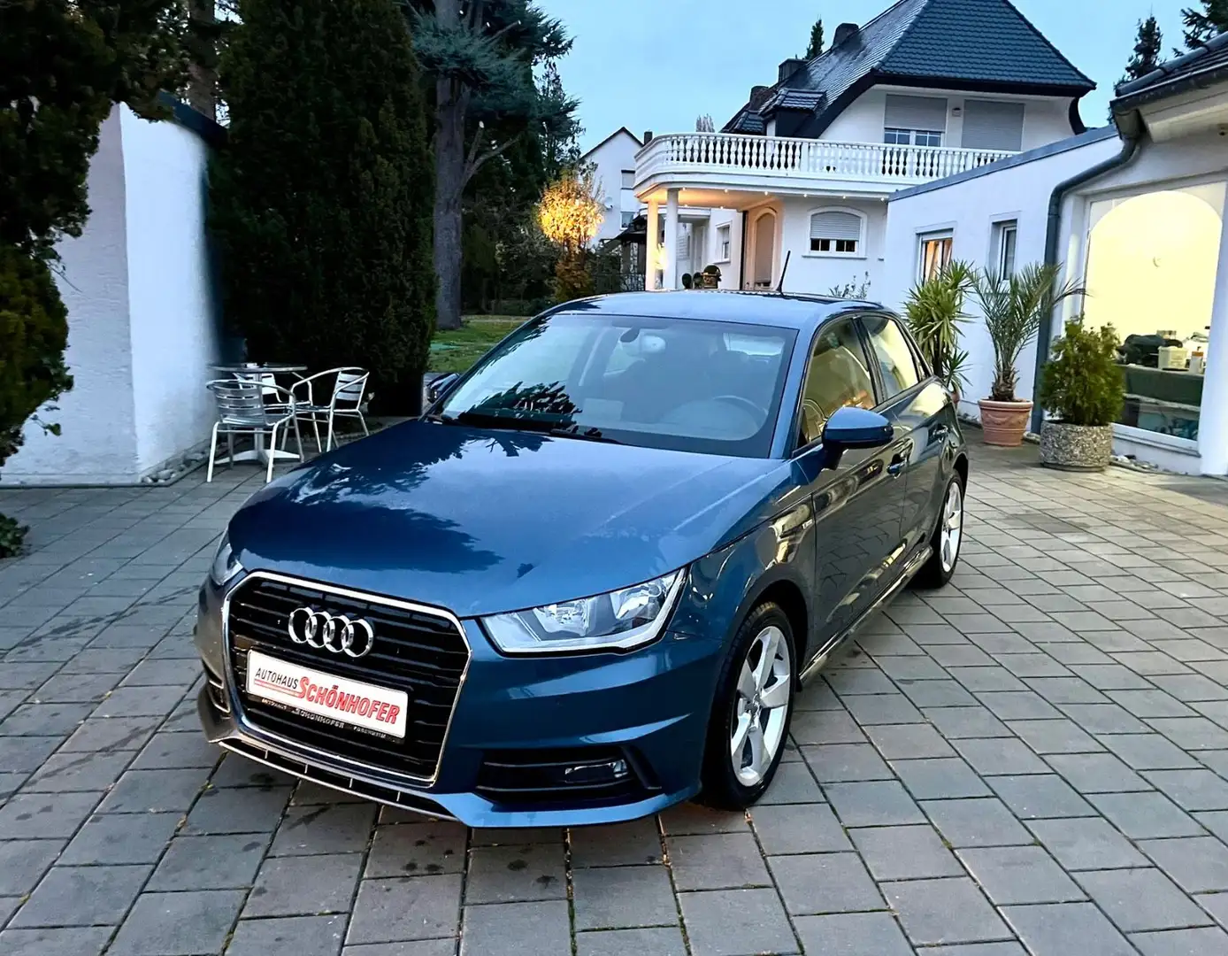 Audi A1 Sportb.1,4 S-Line org.67'Km Navi Leder PDC SH Blau - 1