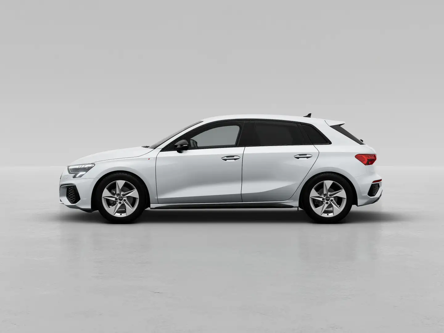 Audi A3 35 TDI S tronic S LINE NAVI PLUS LE Weiß - 2