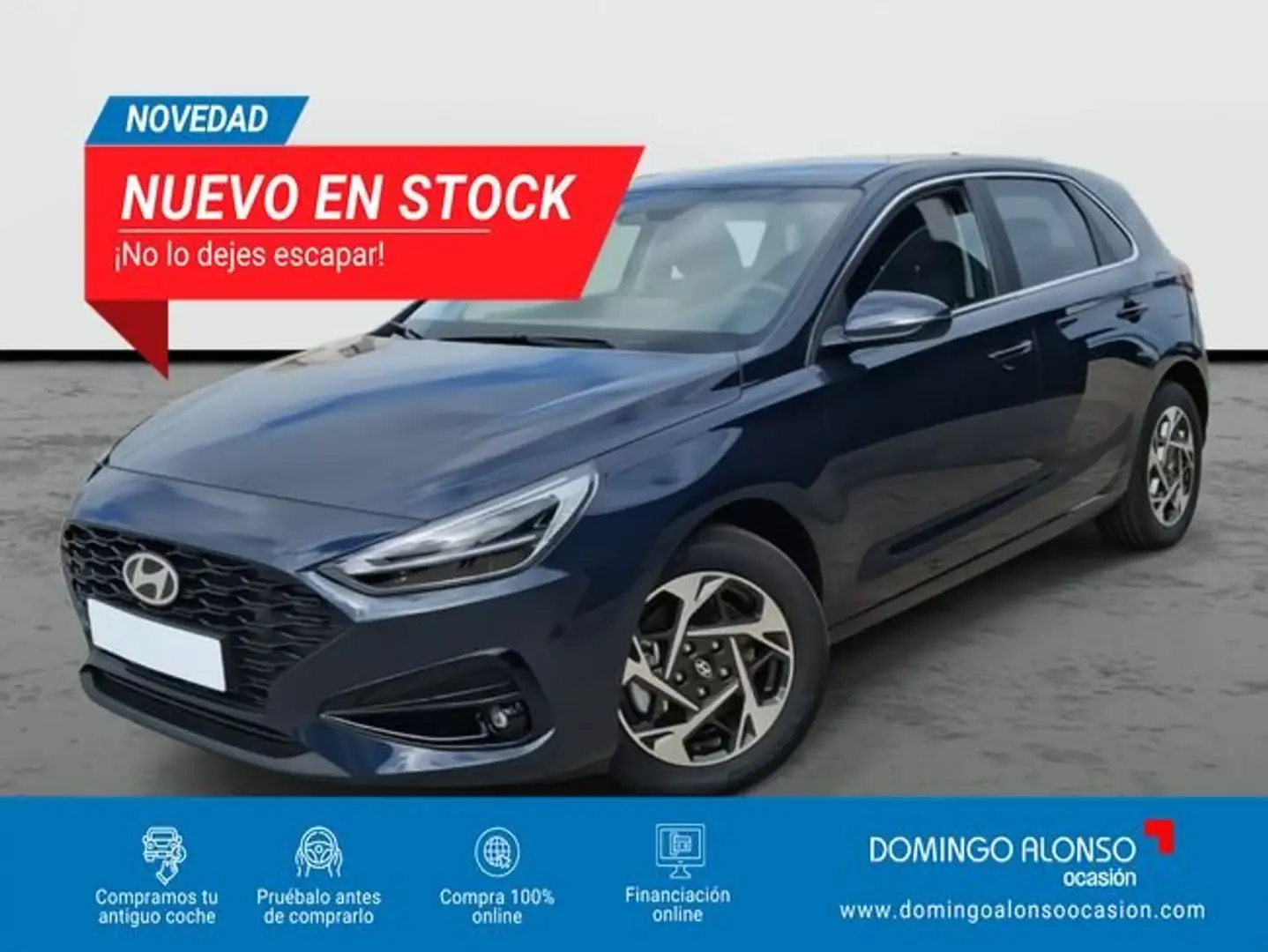 Hyundai i30 FL2 1.0 T-GDi 73,5 kW (100 CV) Híbrido 48V MT6 2W Azul - 1