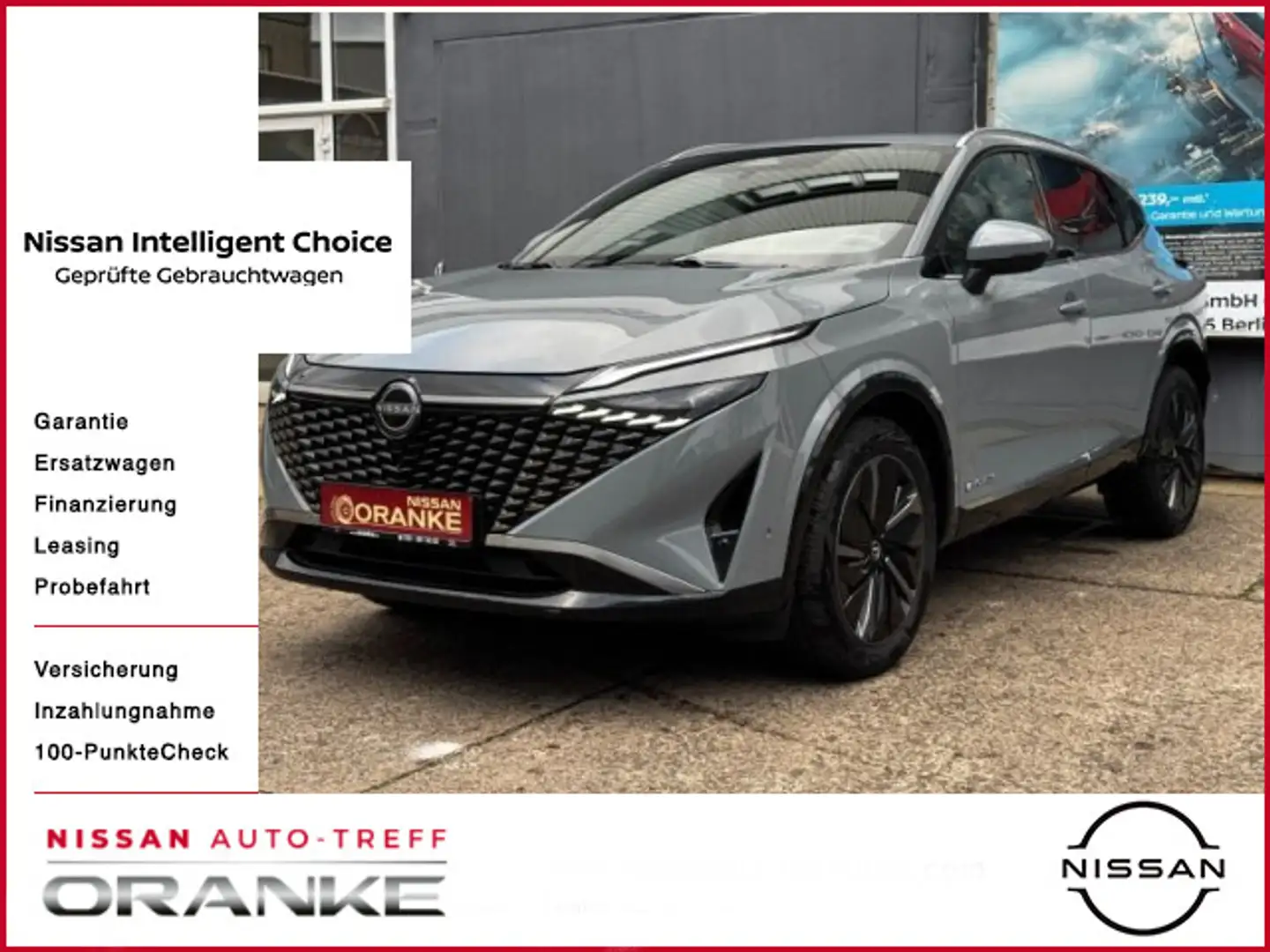 Nissan Qashqai 1.5 VC-T e-Power Tekna 19`*PPPark*Leder Grau - 1