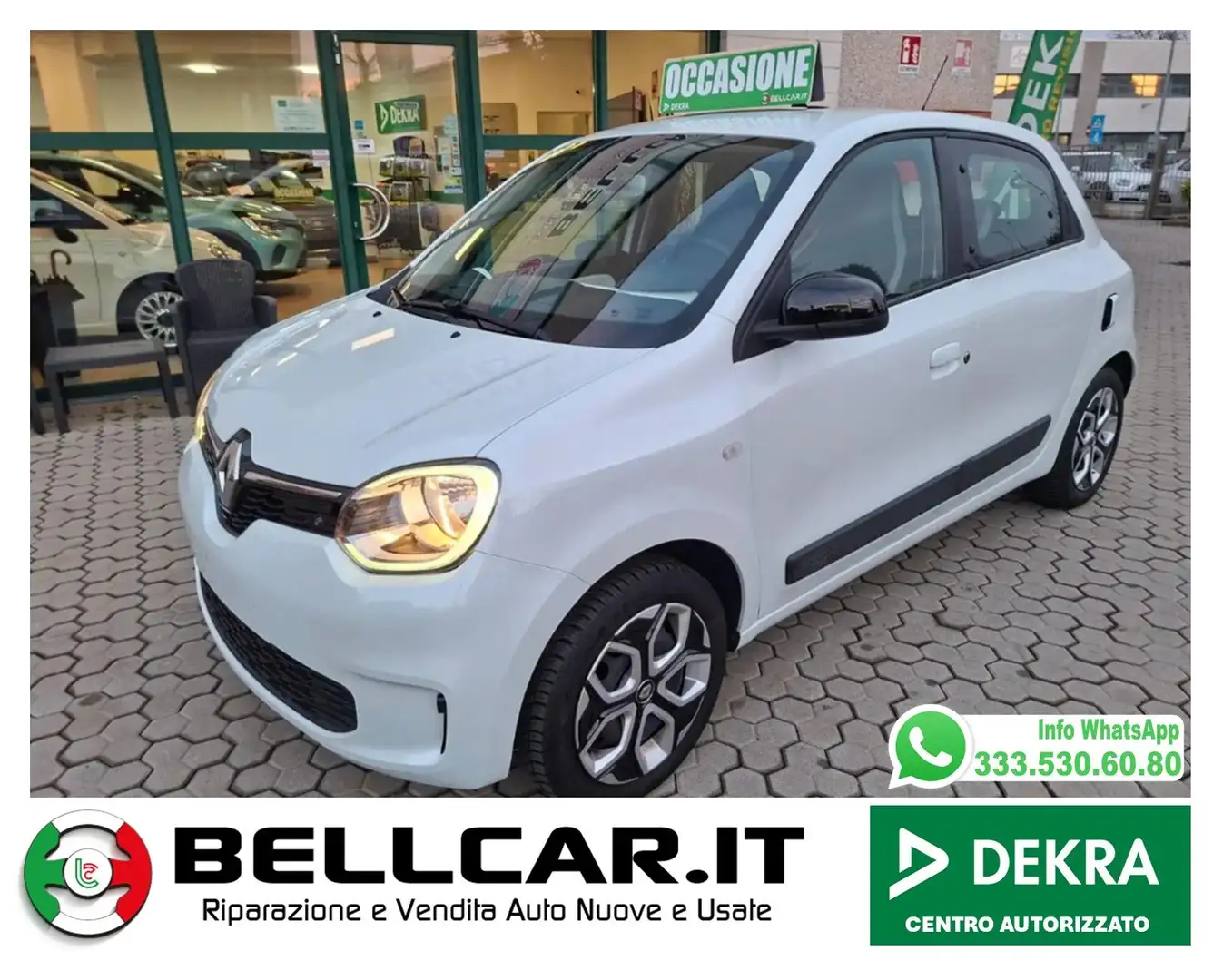 Renault Twingo Twingo 1.0 sce Equilibre 65cv Bianco - 1