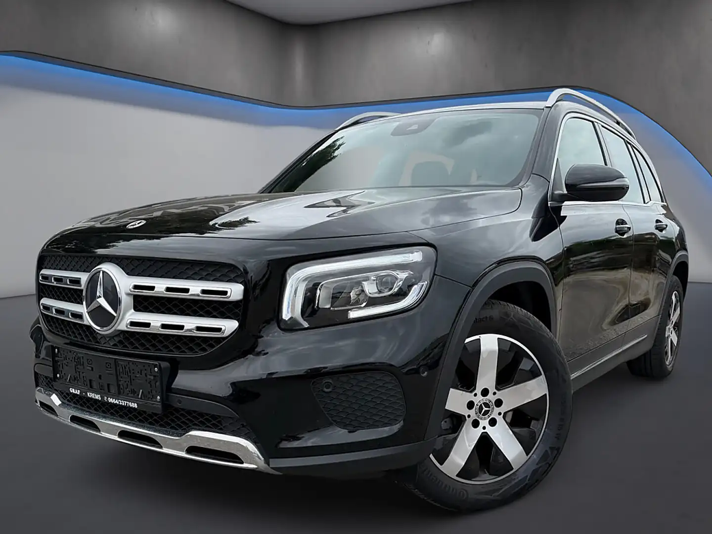 Mercedes-Benz GLB 220 d Aut.*ACC*LED*Kamera*AHK*Sitzh.*Navi* Schwarz - 1