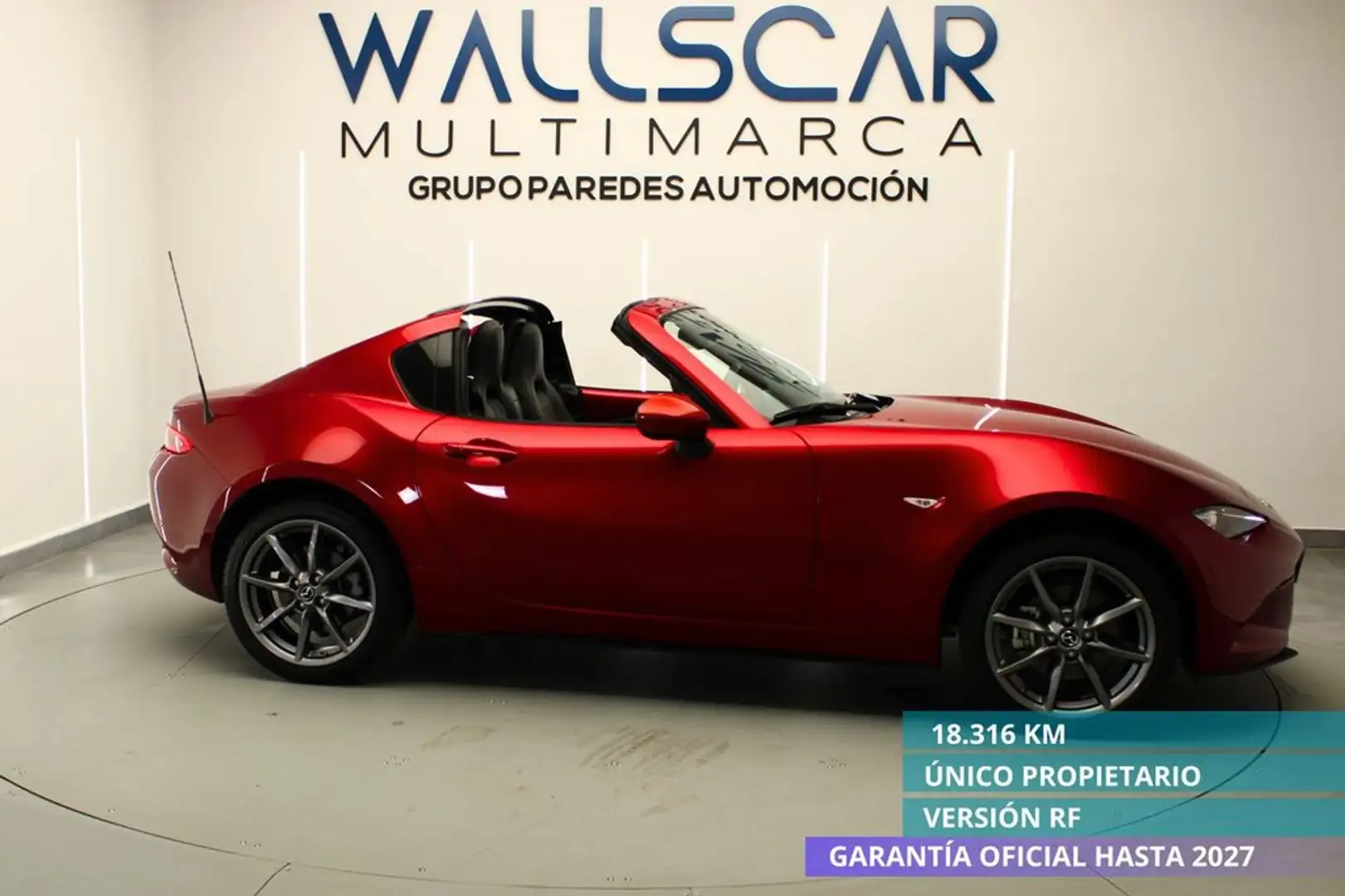 Mazda MX-5 2.0 135kW (184CV) Zenith Sport RF Rouge - 1