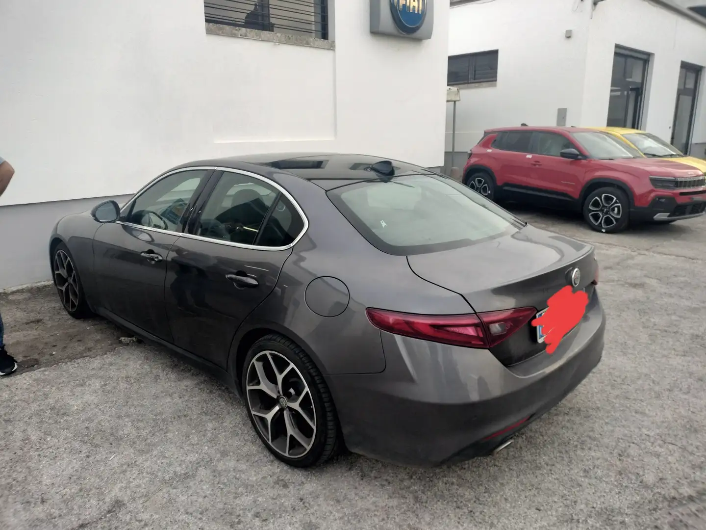 Alfa Romeo Giulia Giulia 2.2 t Lusso 190cv auto Grigio - 1