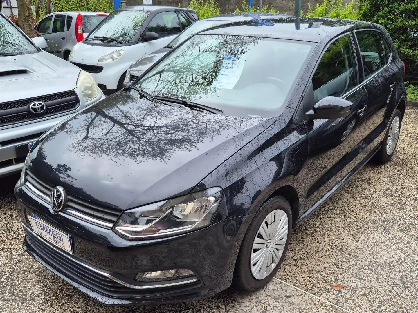 Volkswagen Polo Polo V 2014 5p 1.0 Comfortline 75cv Nero - 2