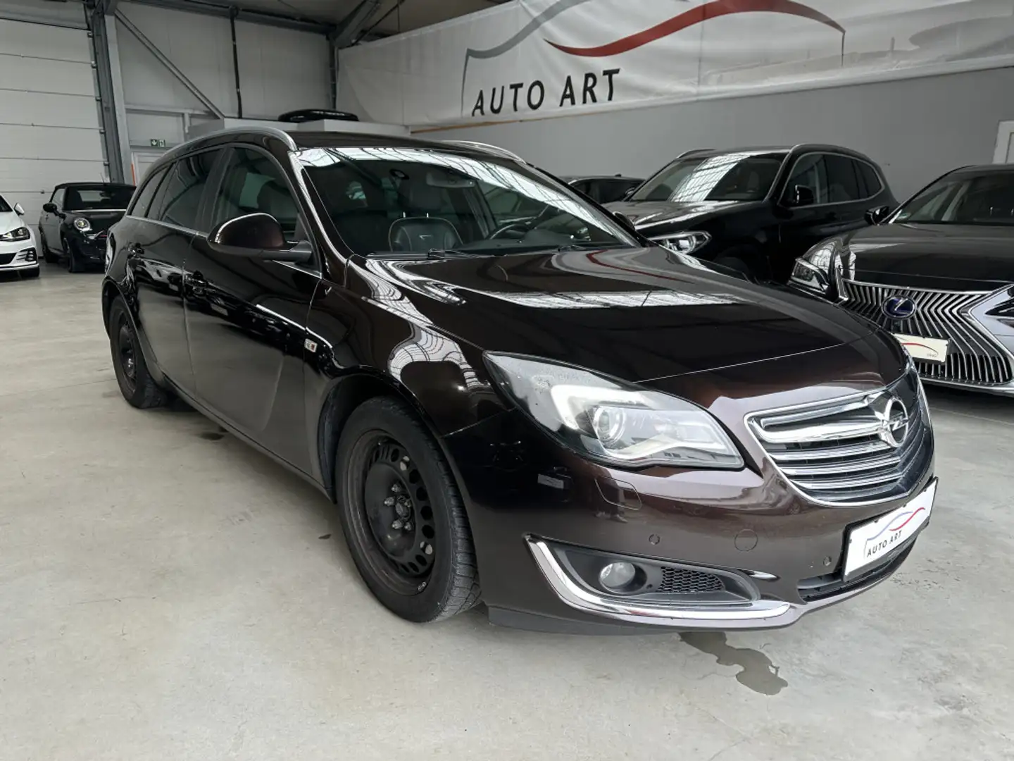 Opel Insignia Sport OPC Line AHK Navi Leder Brun - 1