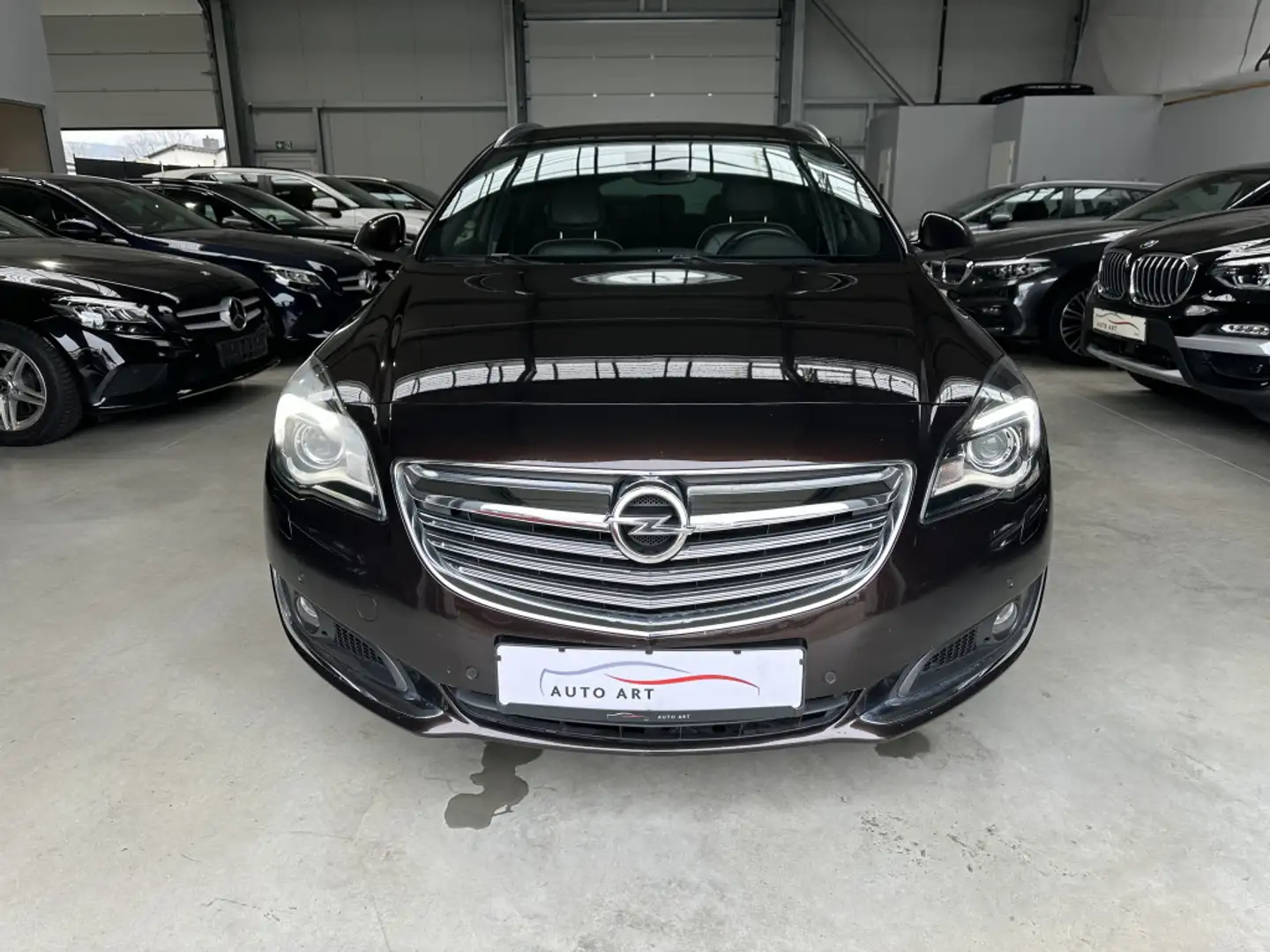 Opel Insignia Sport OPC Line AHK Navi Leder Brun - 2