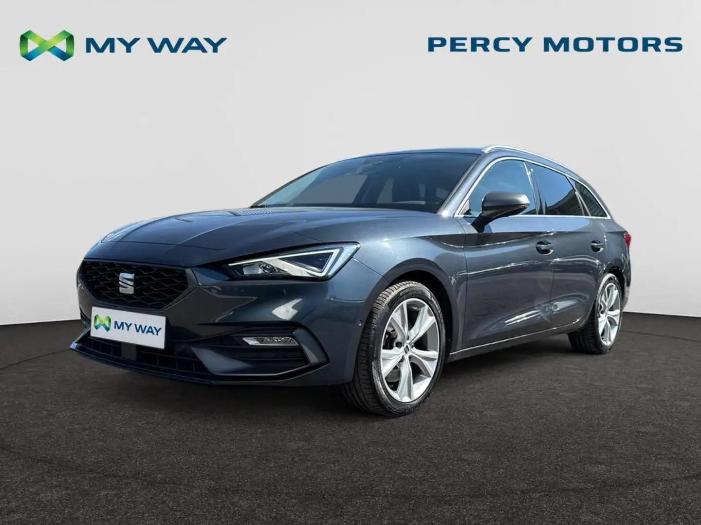 SEAT Leon Leon Break FR 2.0 TDI 150ch (110kW) DSG 7v EURO 6  Grijs - 1