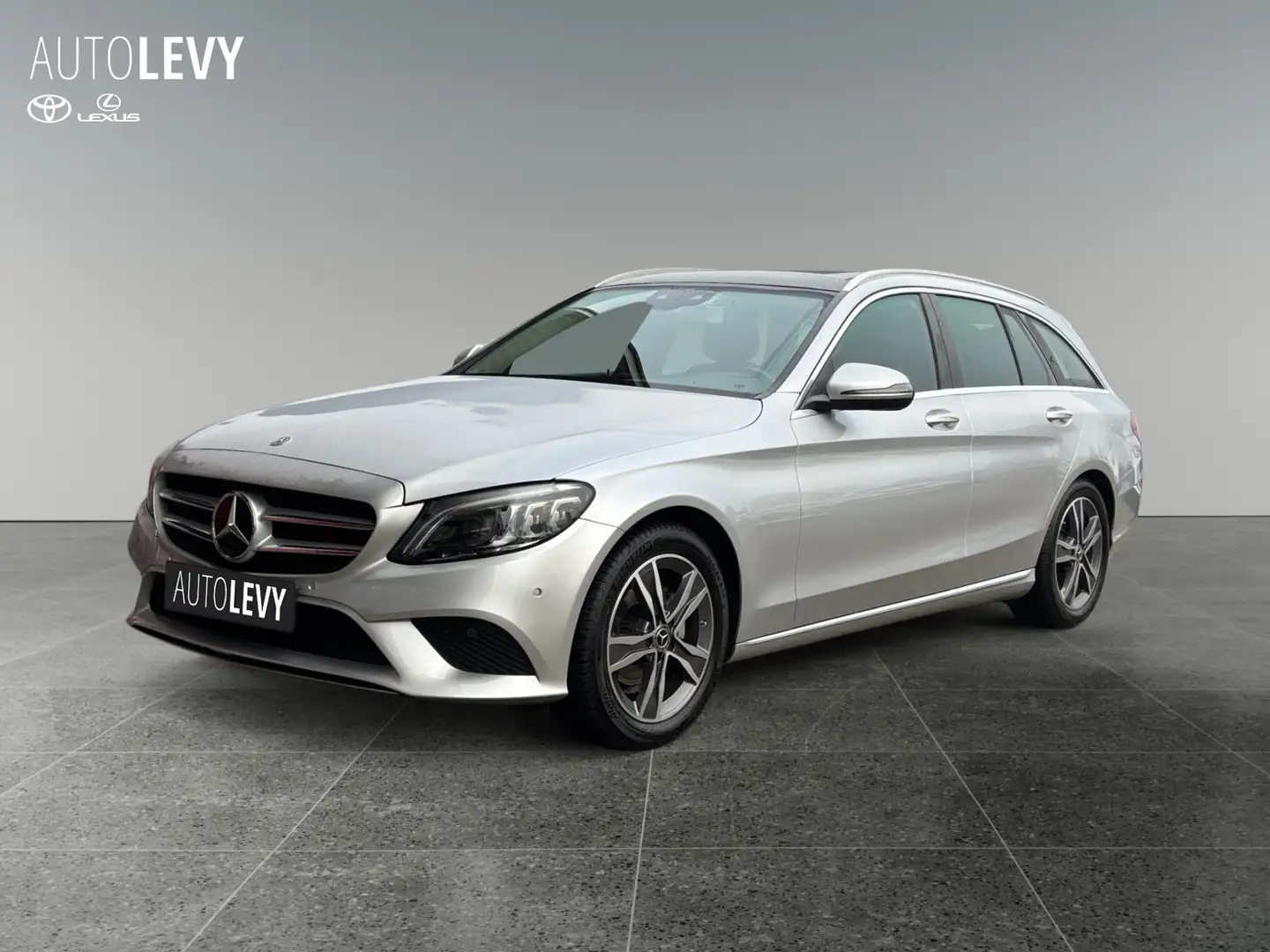 Mercedes-Benz C 180 C180 T Avantgarde 9G-tronic Pano+AHK+Matrix LED Silber - 2