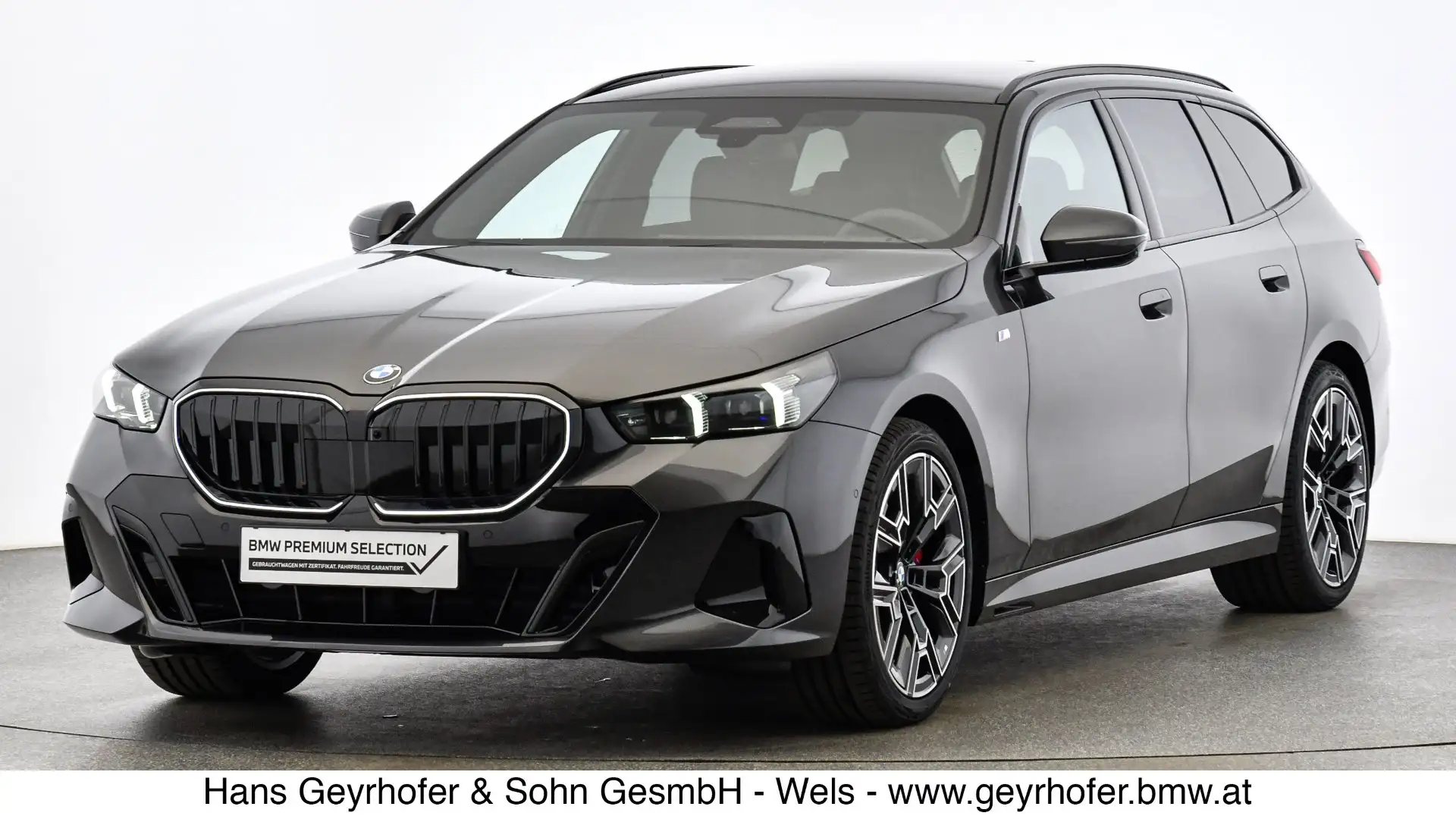 BMW 520 d xDrive *M-Paket/AHK/Paket Care/360°/H&K-Sound/Sitzlüftung* Grau - 1