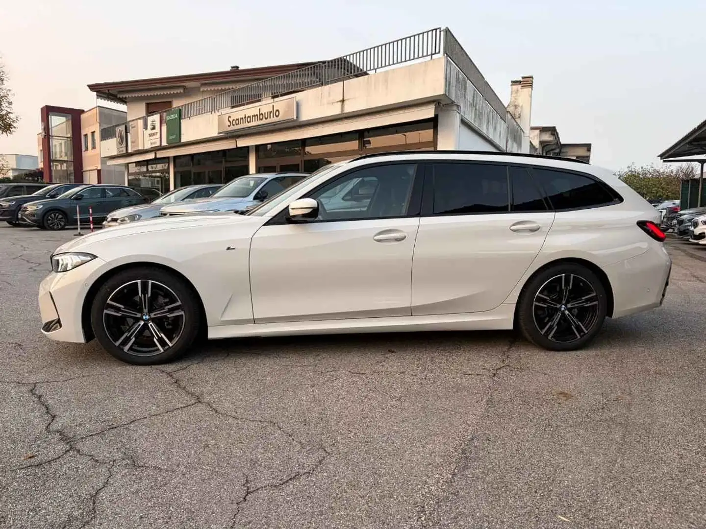 BMW 318 318d Touring mhev 48V MSport Pro auto Blanco - 1