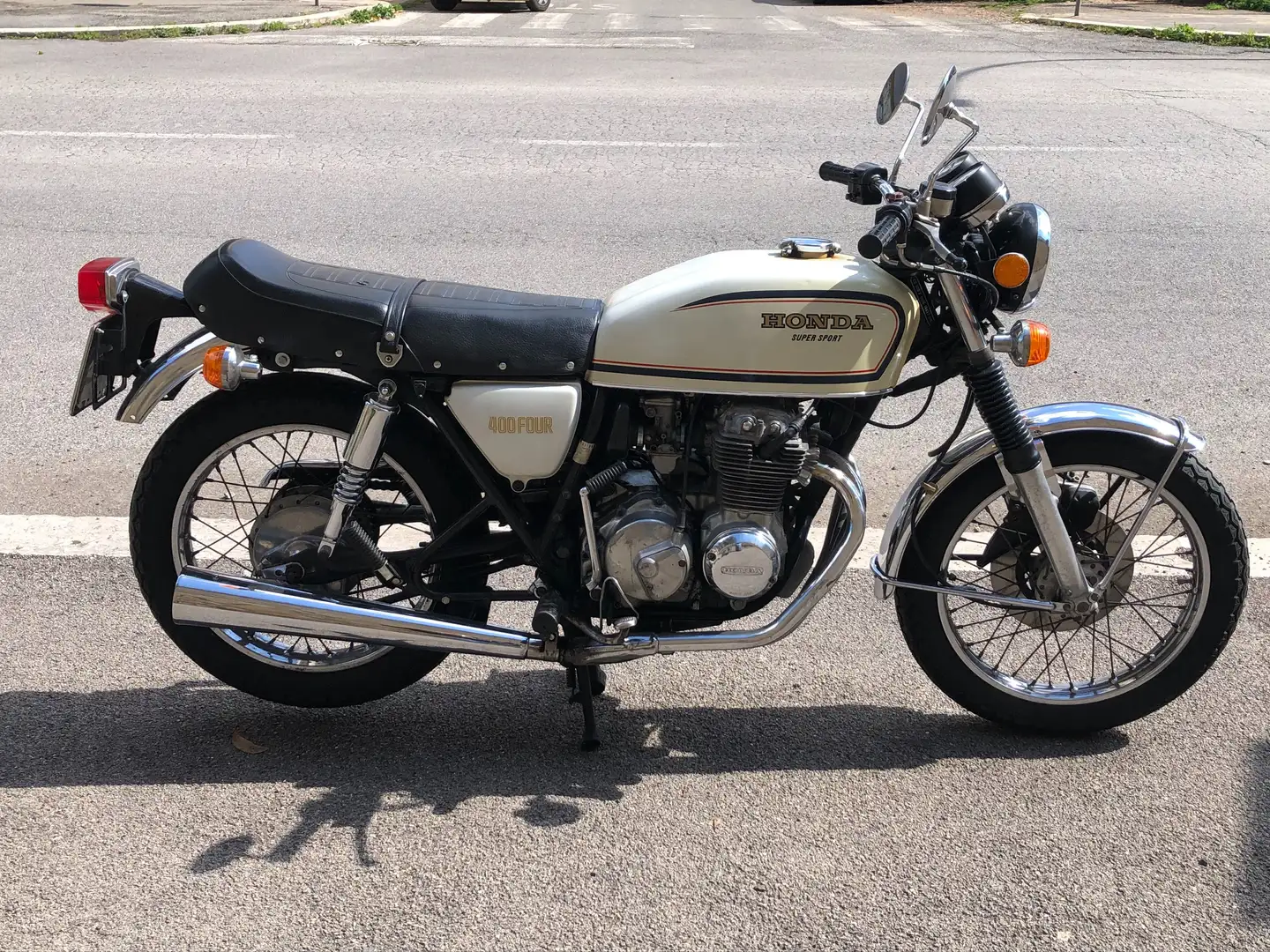 Honda CB 400 Honda Four 400 Super Sport Alb - 2