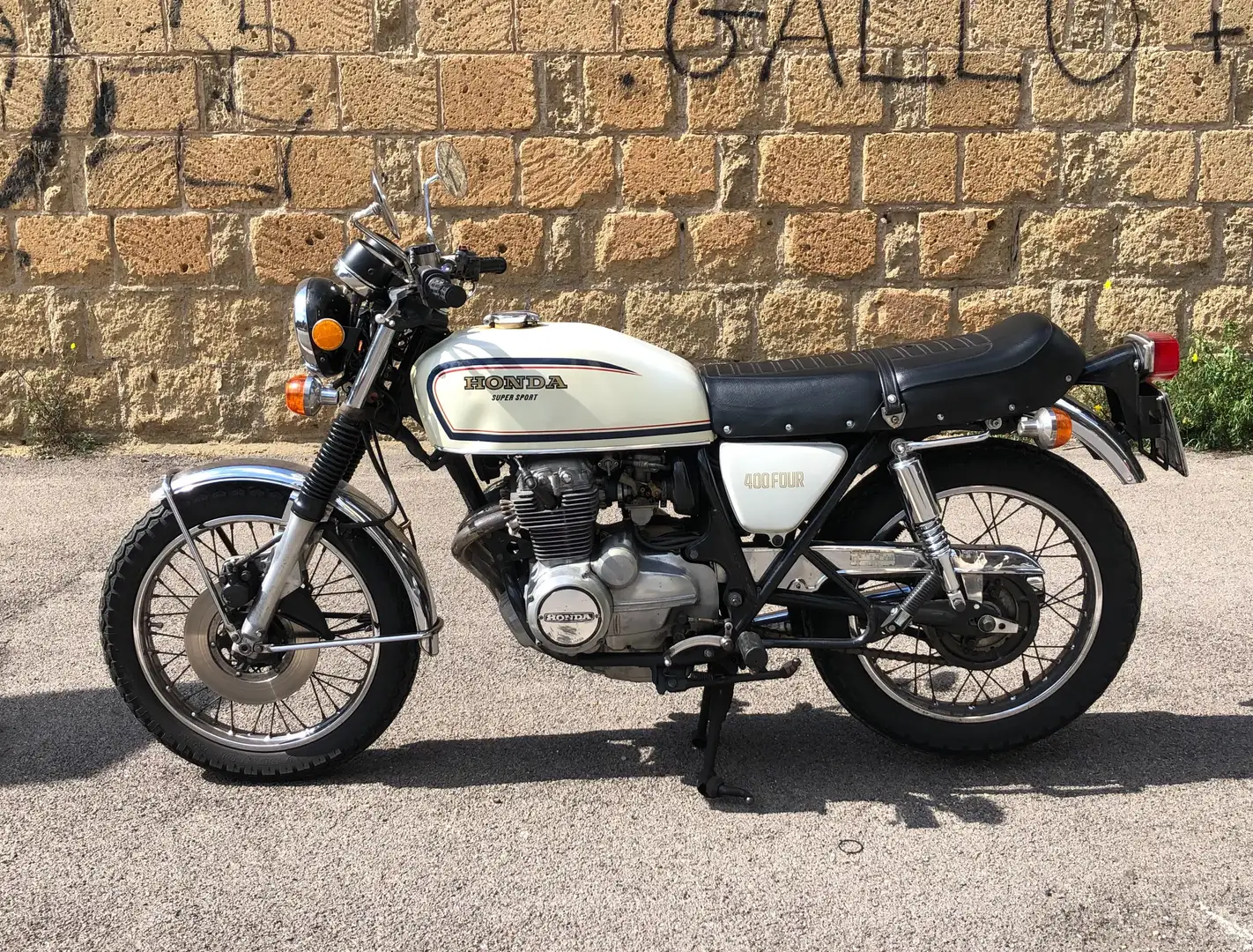 Honda CB 400 Honda Four 400 Super Sport Alb - 1