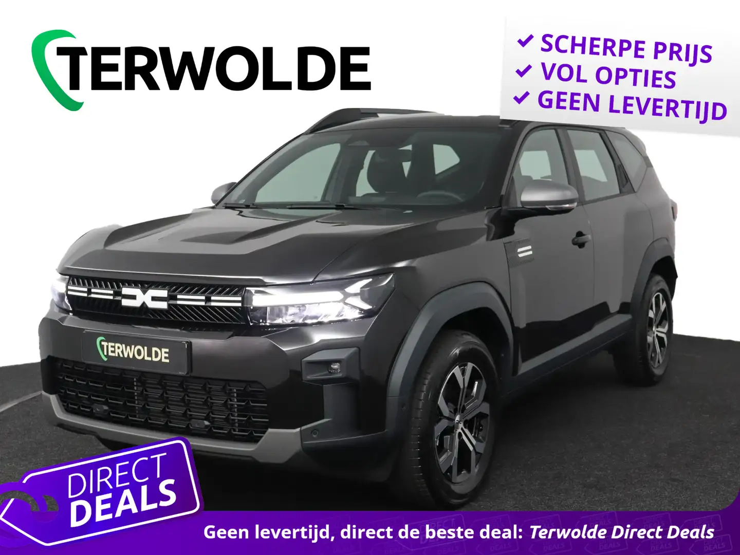 Dacia Bigster expression hybrid 155 | pack assist | Zwart - 1