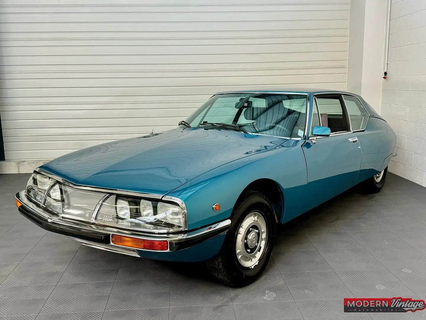 Citroen SM 2.7 V6 INJECTION ELECTRONIQUE Azul - 1