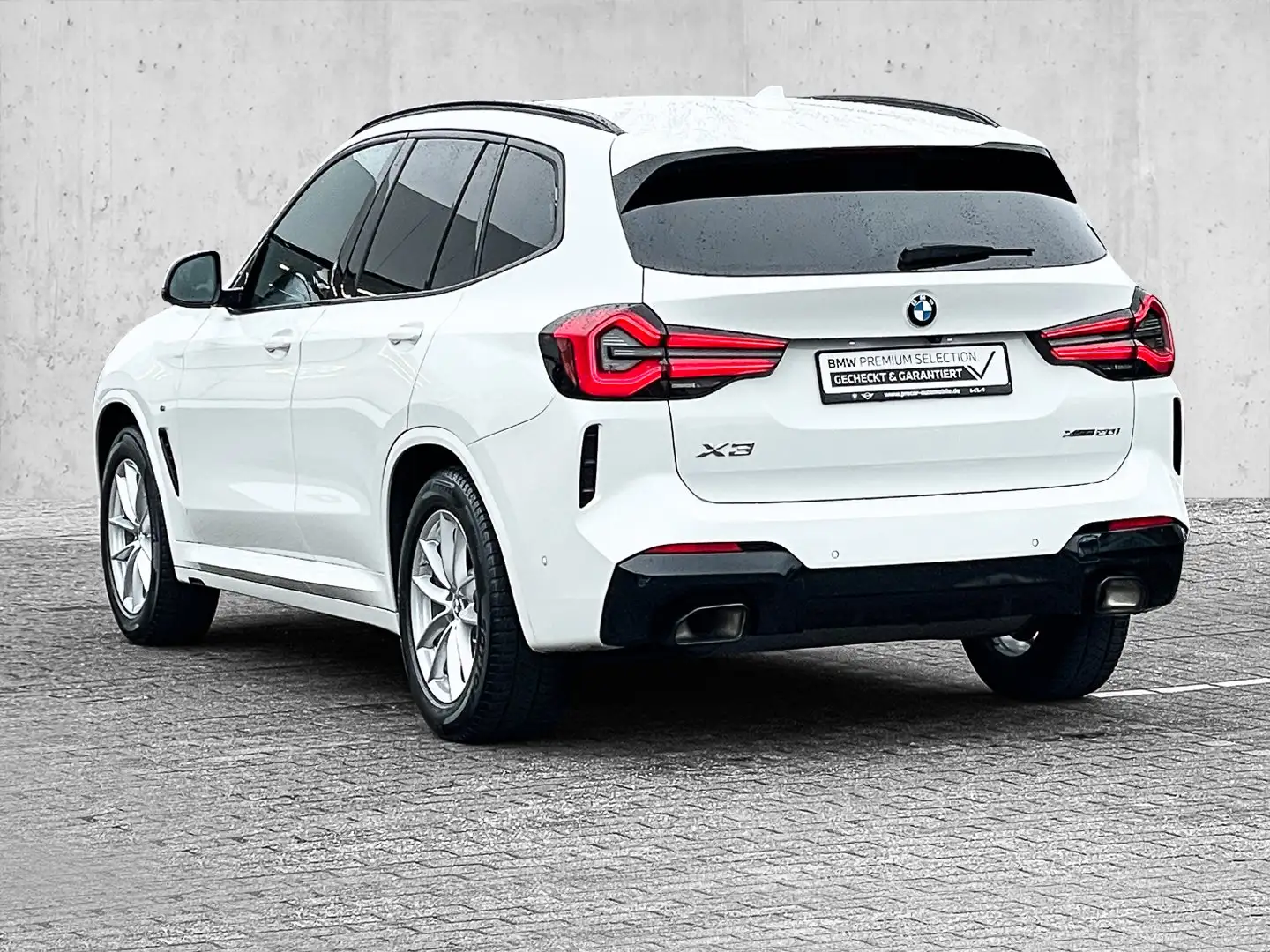 BMW X3 xDrive20i M Sport Aut. RFK NAVI LED PDC V+H DAB Blanco - 2