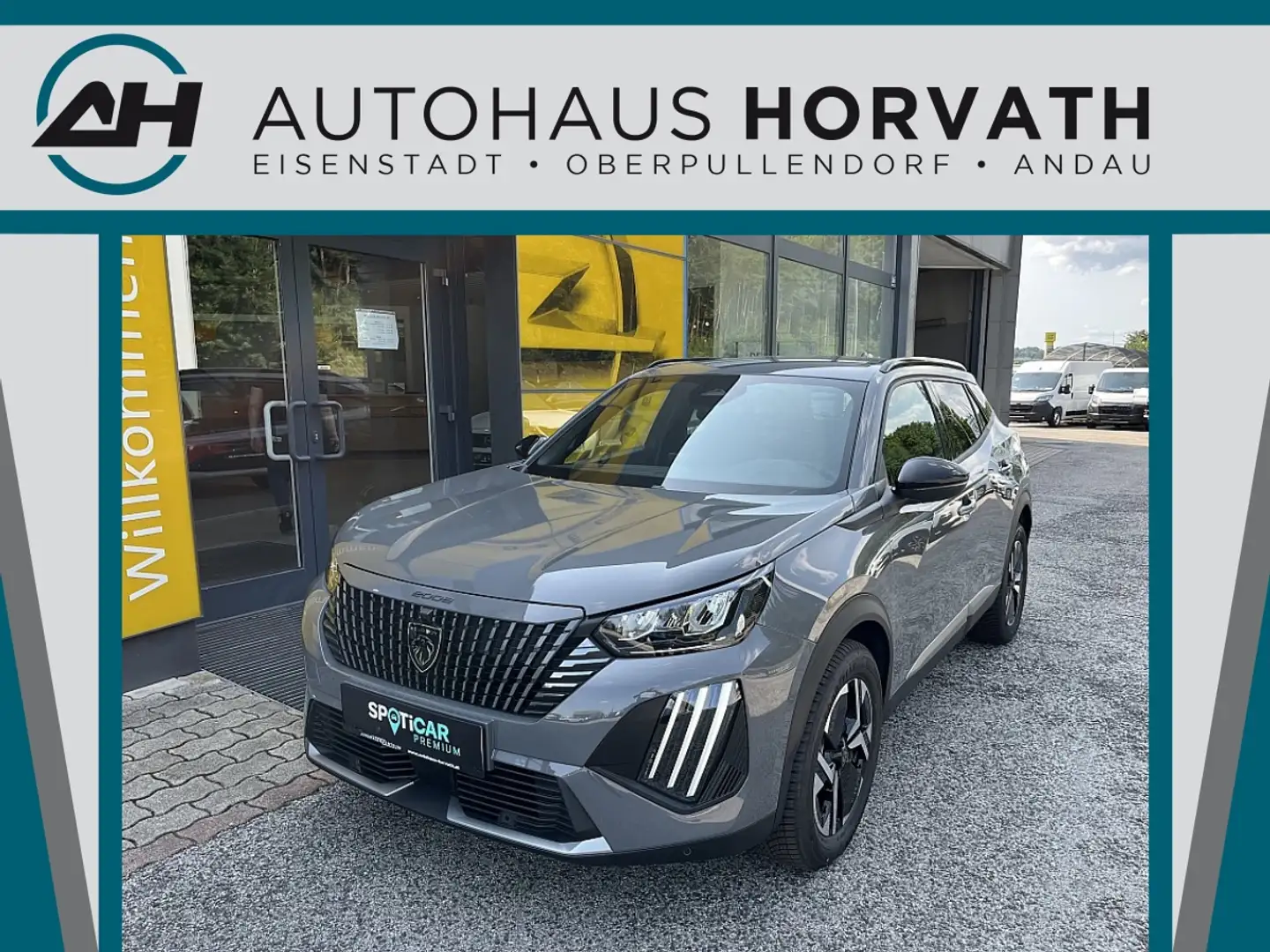 Peugeot 2008 PureTech 100 S&S Allure 6-Gang-Manuell Gris - 1