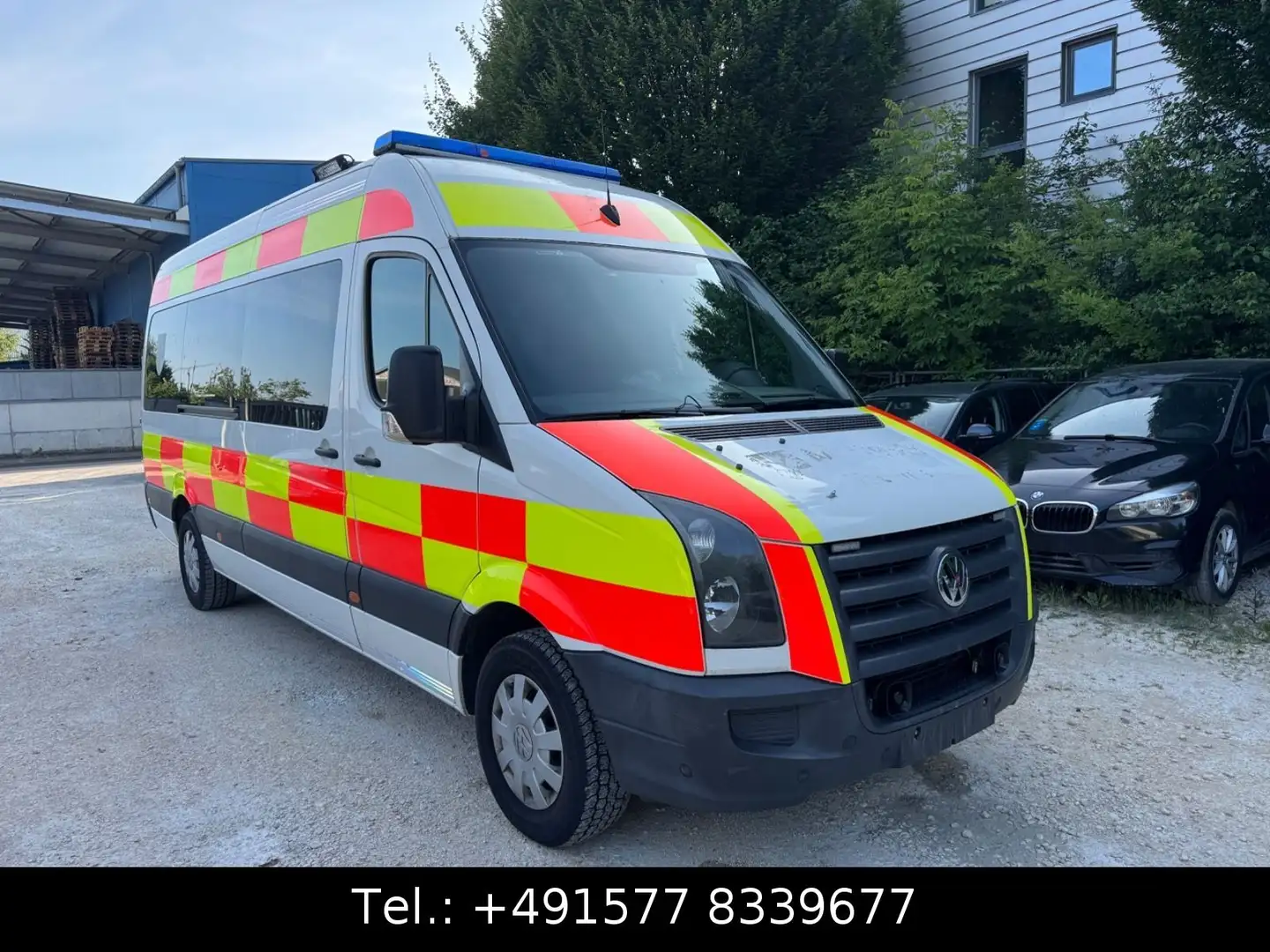 Volkswagen Crafter Kombi 35 lang Hochdach Grau - 2