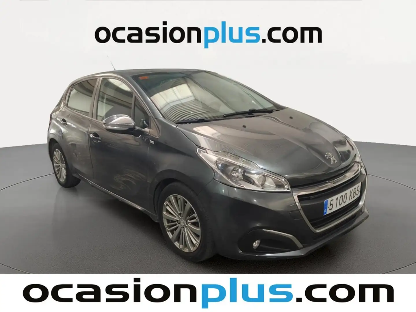 Peugeot 208 1.6BlueHDi Style 75 Gris - 2