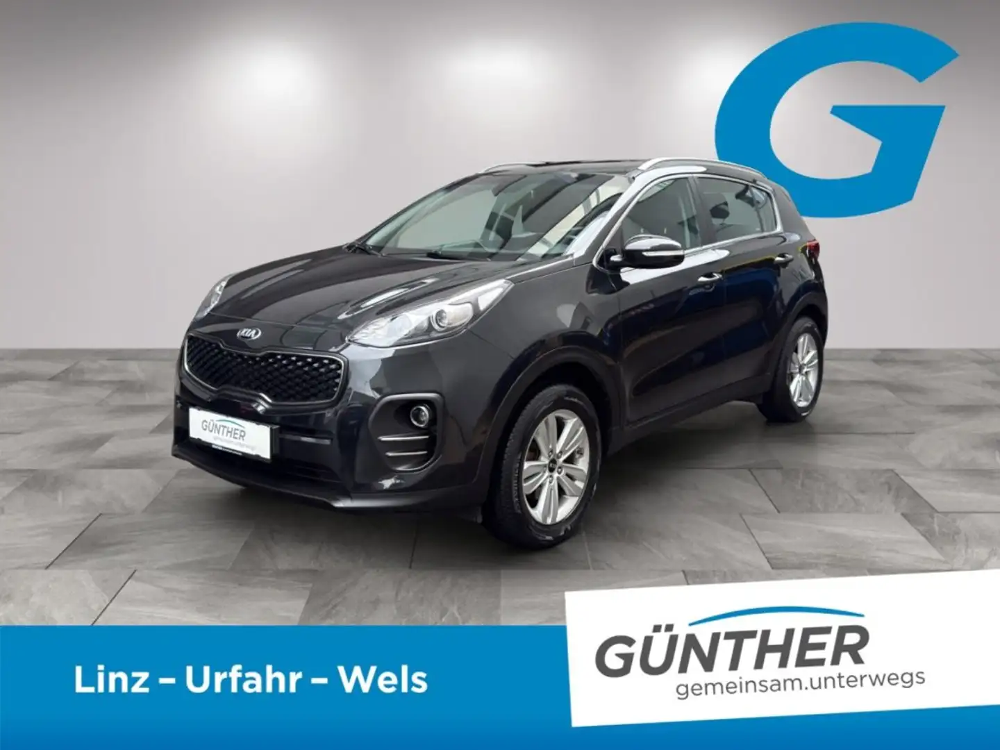 Kia Sportage Silber 1.6 GDI Schwarz - 1