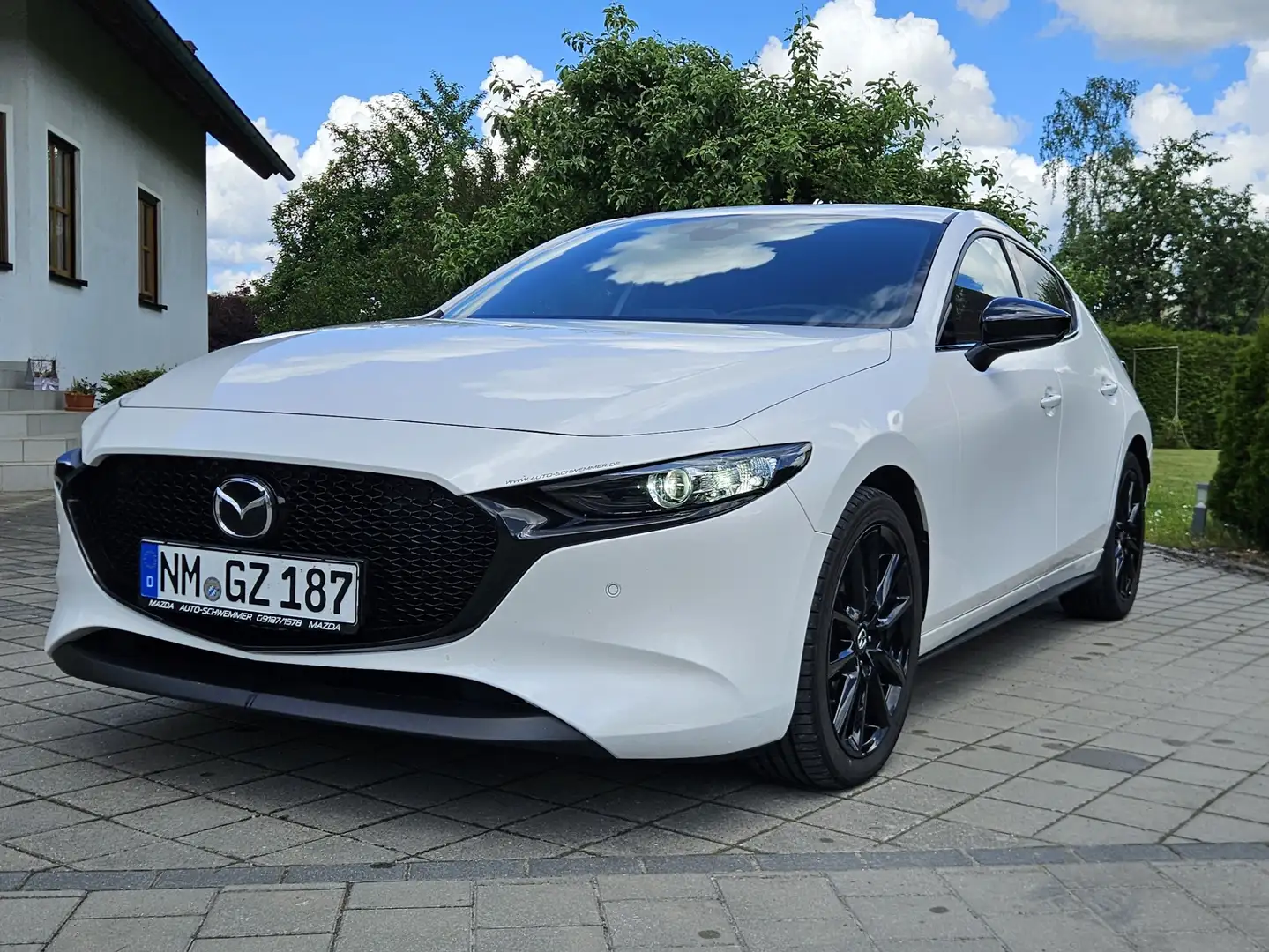 Mazda 3 3 e-SKYACTIV-X 2.0 M HYBRID HOMURA Weiß - 2